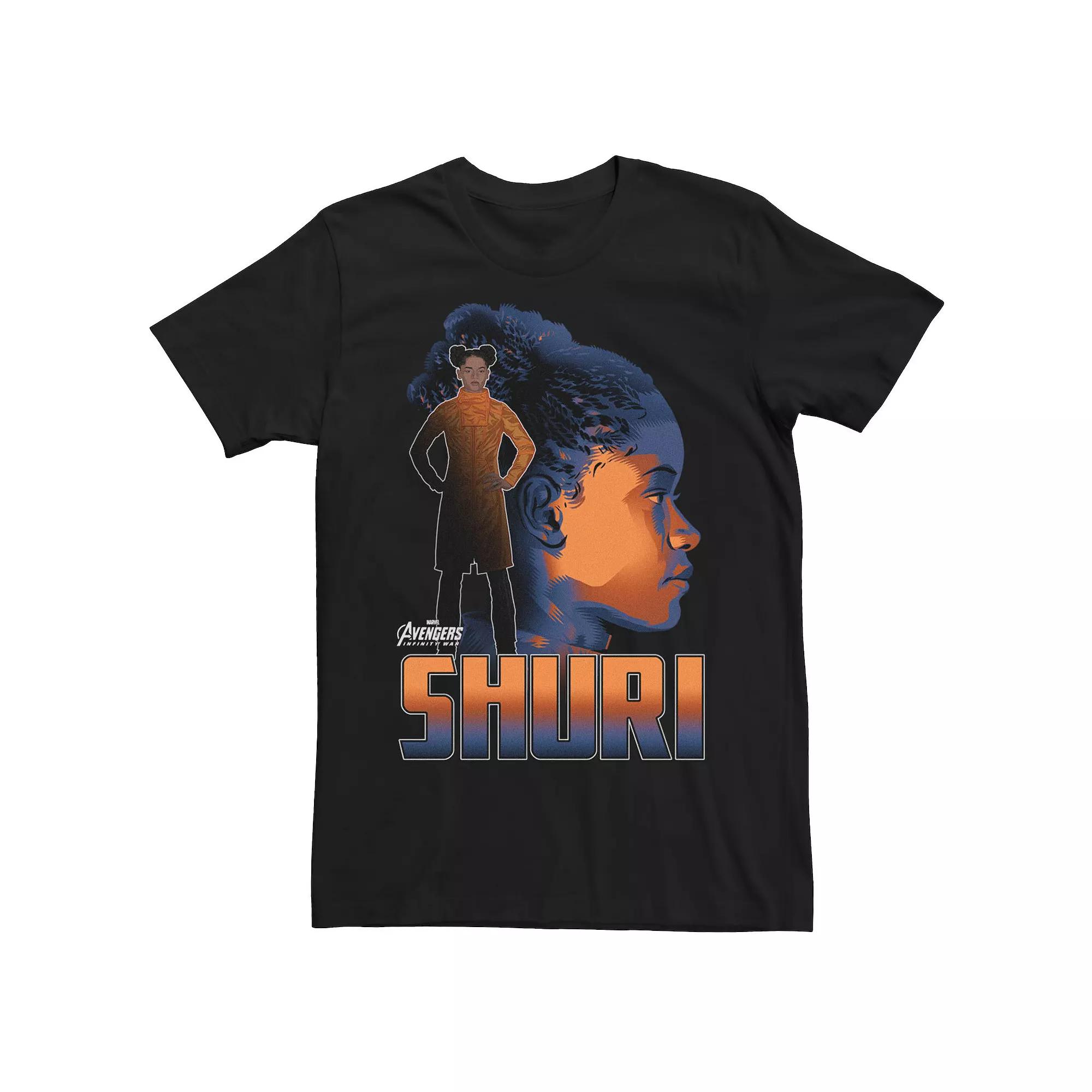 Men's Marvel Infinity War Shuri Profile Tee,  Product Image