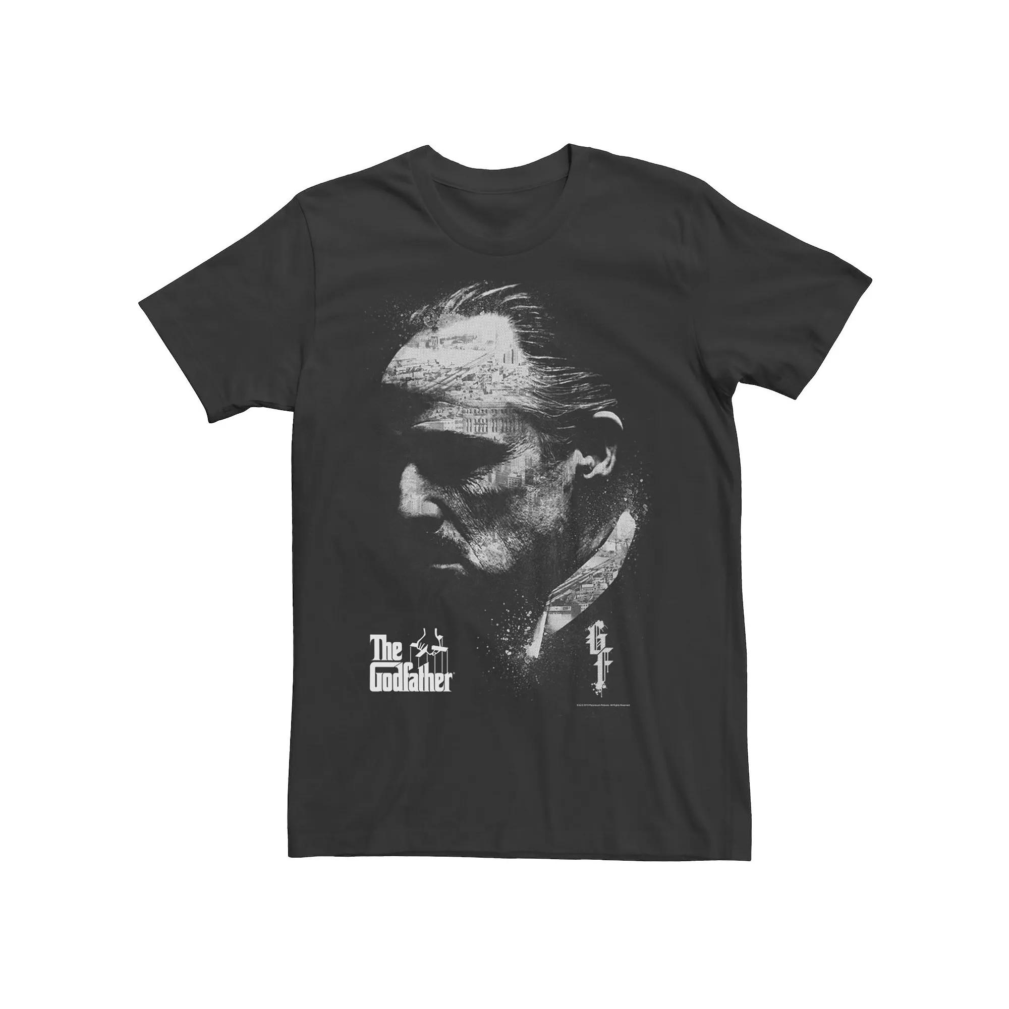 Men's The Godfather Don Vito Corleone Tee, Size: XL, Black Product Image