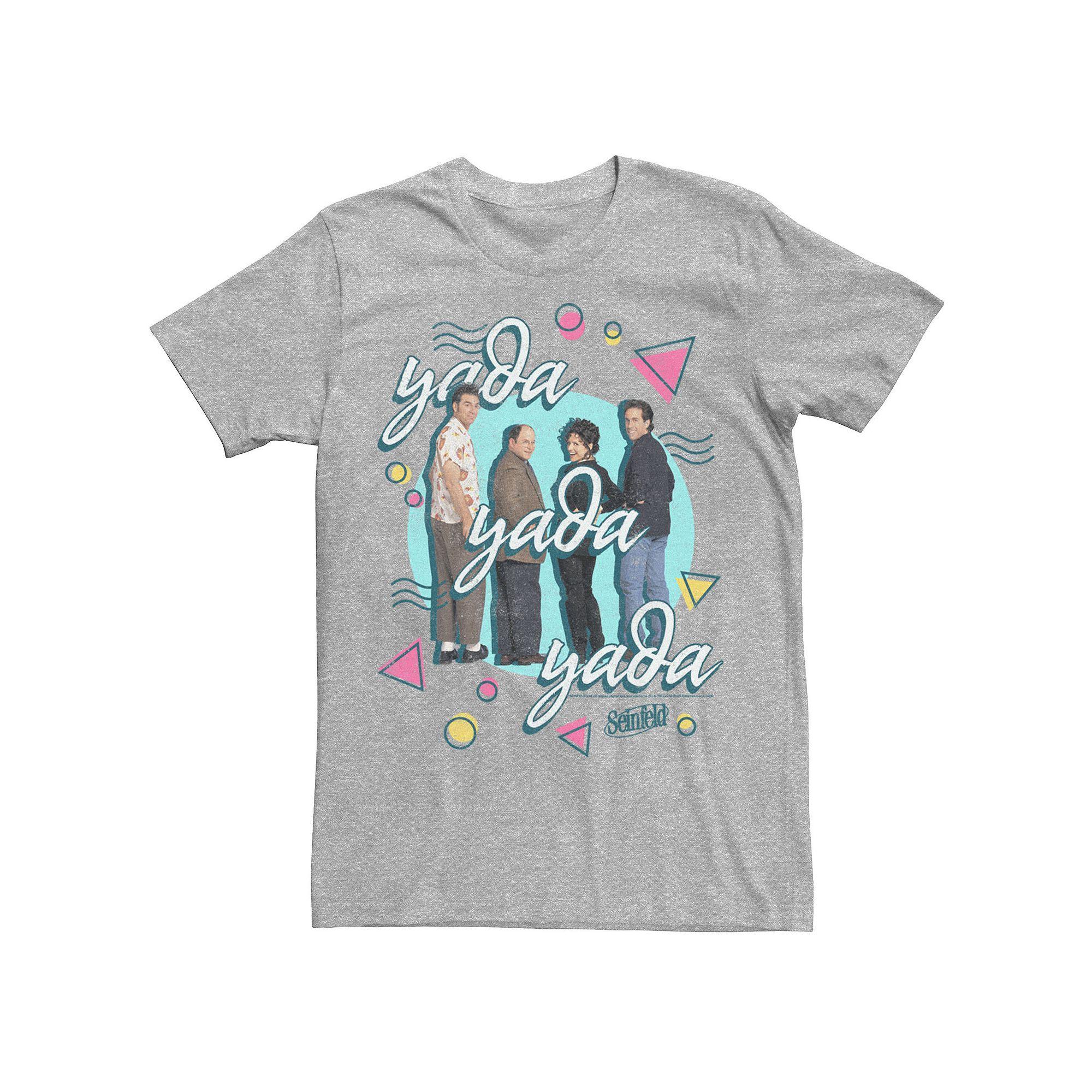 Men's Seinfeld Group Shot Yada Yada Yada Colorful Tee,  Product Image