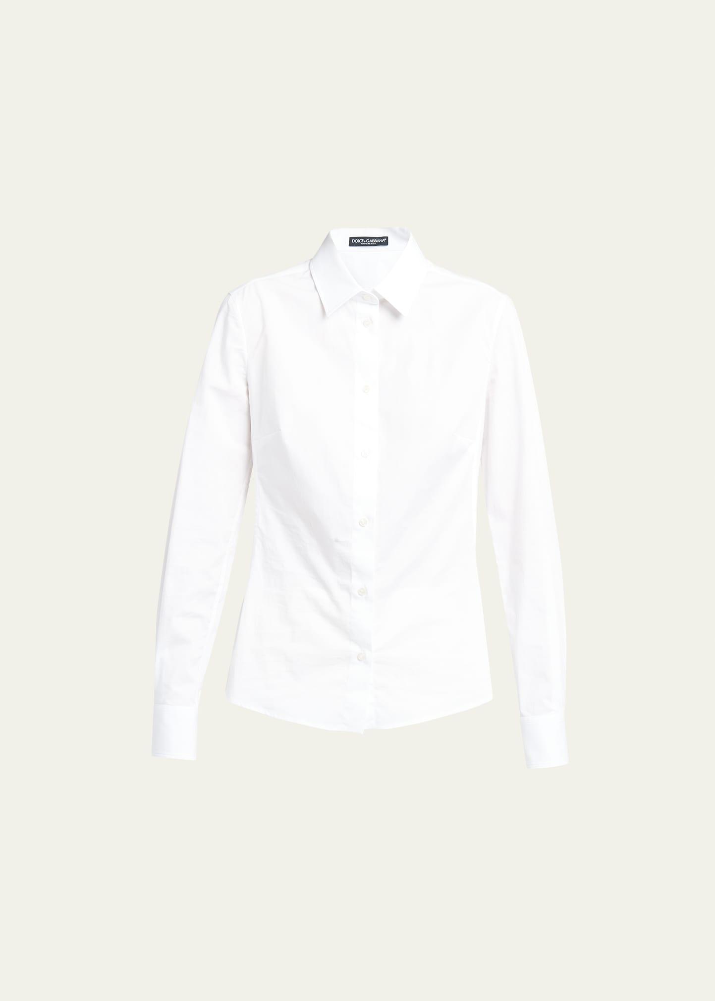 Poplin Classic-Fit Collared Shirt Product Image