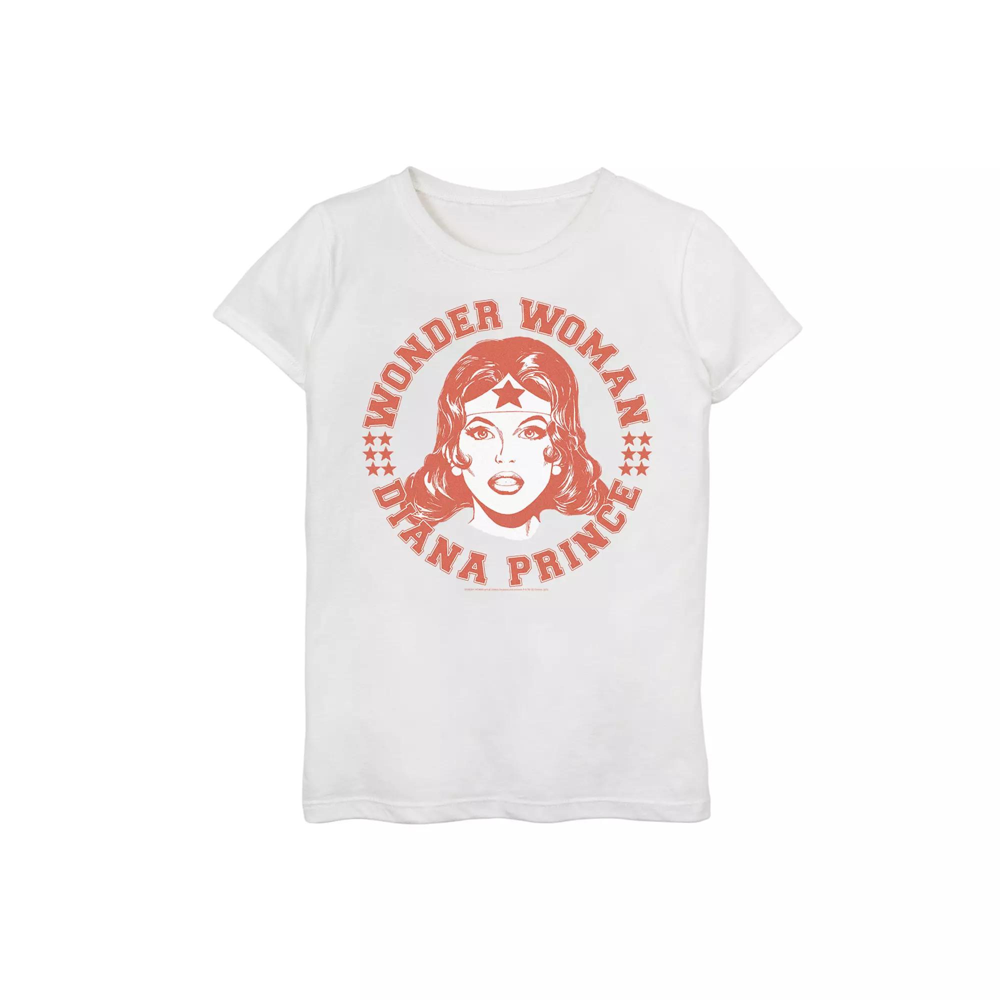 Girls 7-16 Wonder Woman College Woman Graphic Tee, Girl's,  Product Image