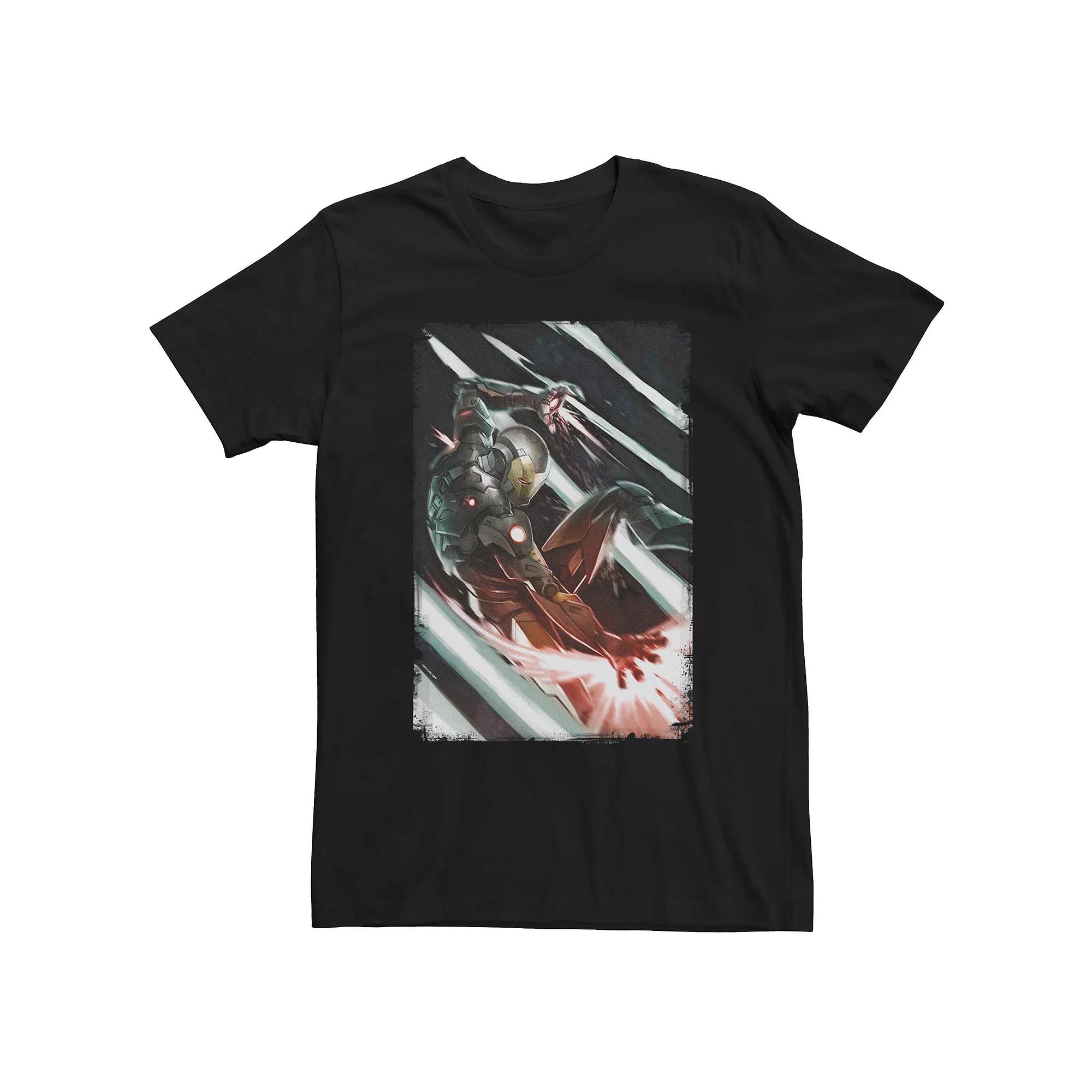Men's Marvel Iron Man Powerful Blast Tee,  Product Image