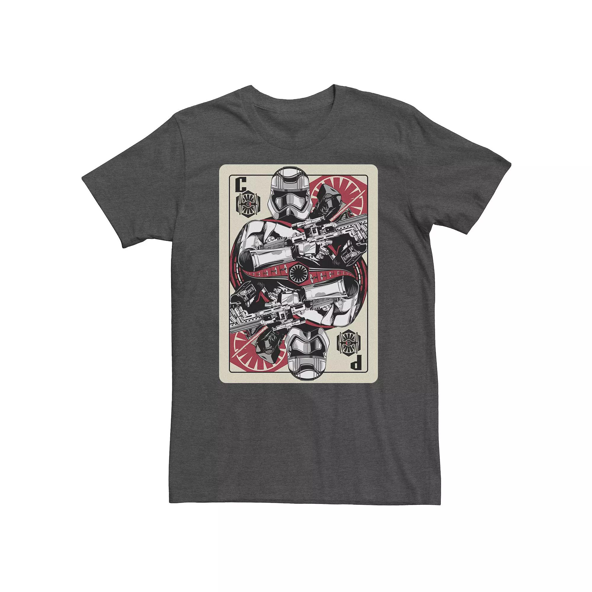 Big & Tall Star Wars Storm Trooper Phasma Card Tee, Men's,  Product Image