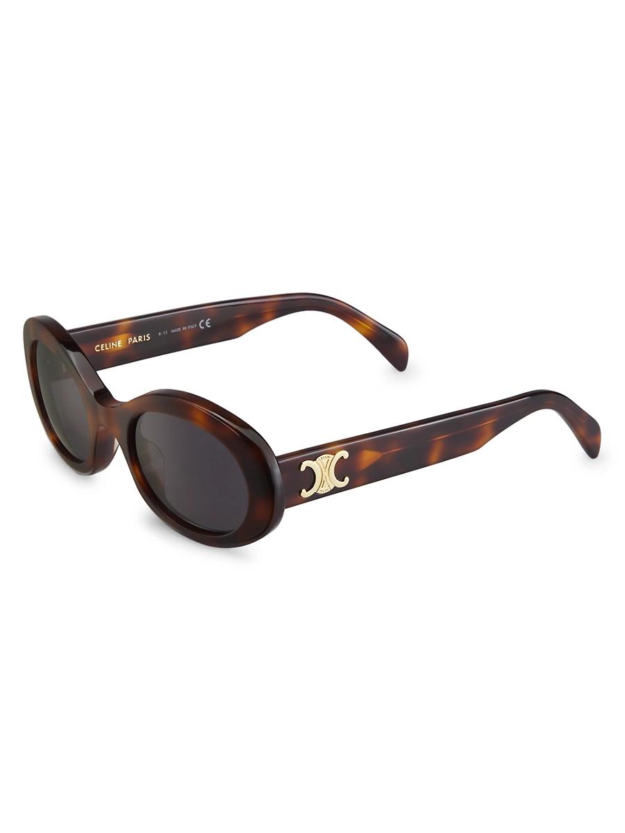Womens Triomphe 52MM Oval Sunglasses Product Image