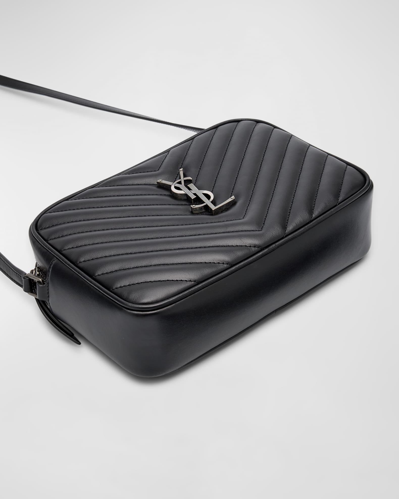 Lou Medium Camera Crossbody Bag in Quilted Leather  Product Image