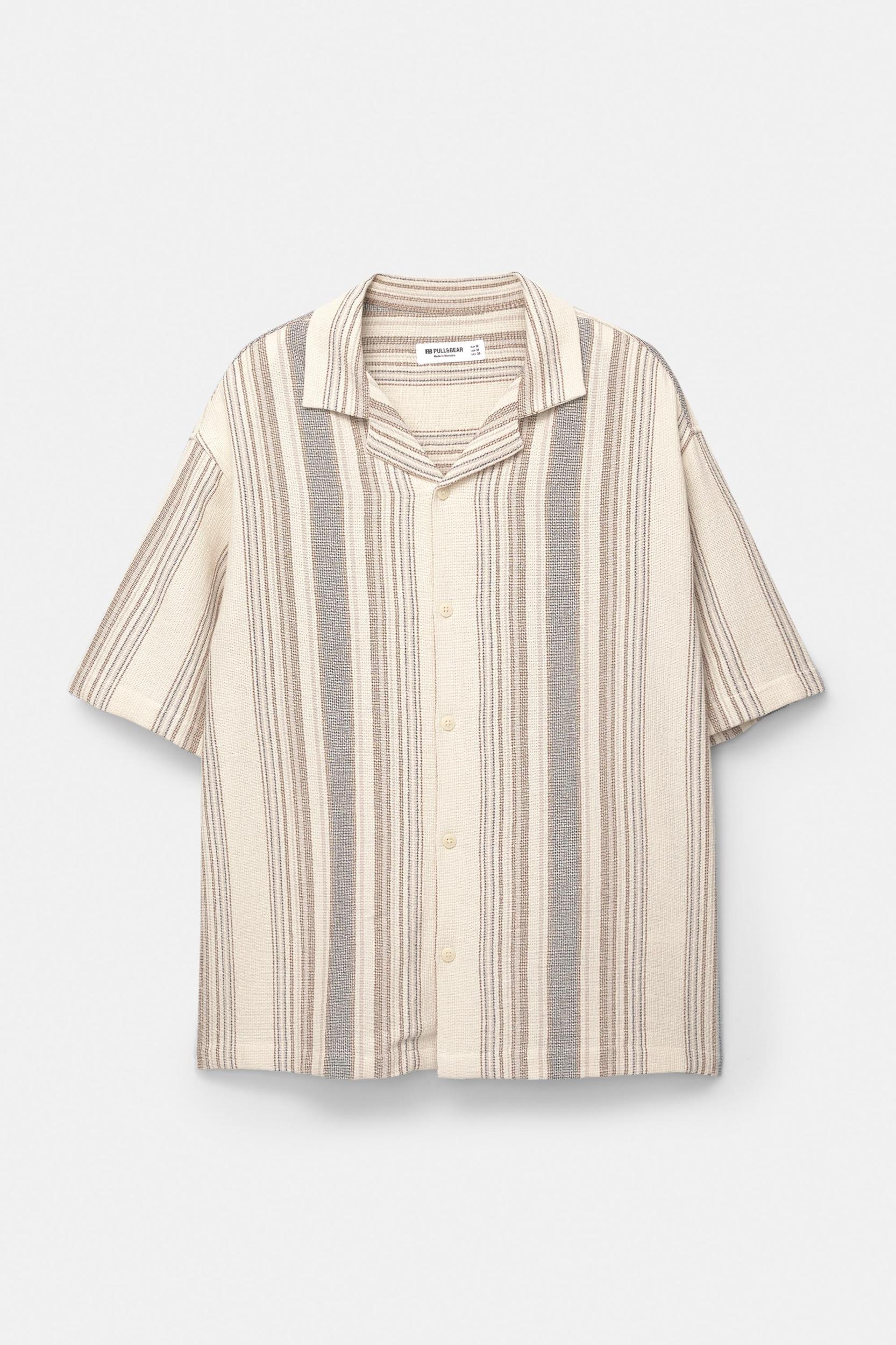 Striped rustic shirt Product Image