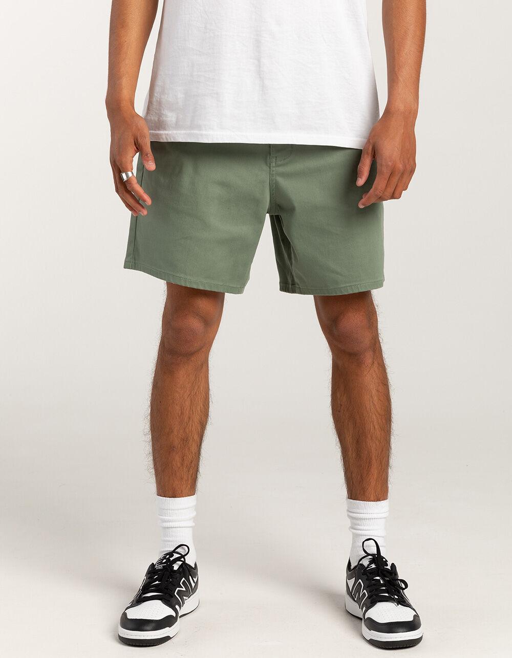 RSQ Mens Short 7" Chino Shorts - SAGE Product Image
