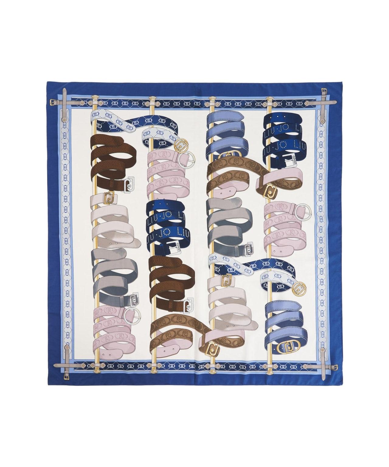 Scarf with belt print Product Image