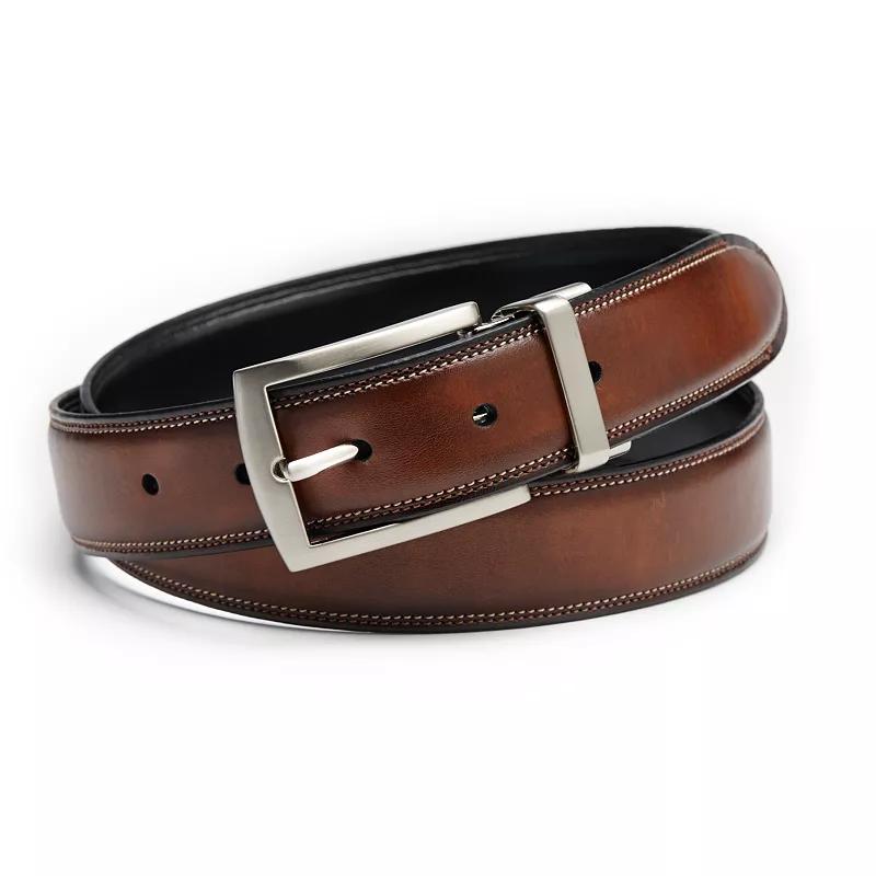 Men's Sonoma Goods For Life® Feather-Edge Stitched Reversible Belt,  Product Image