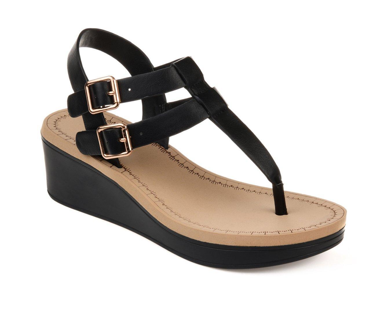 Women's Journee Collection Bianca Wedge Sandals Product Image