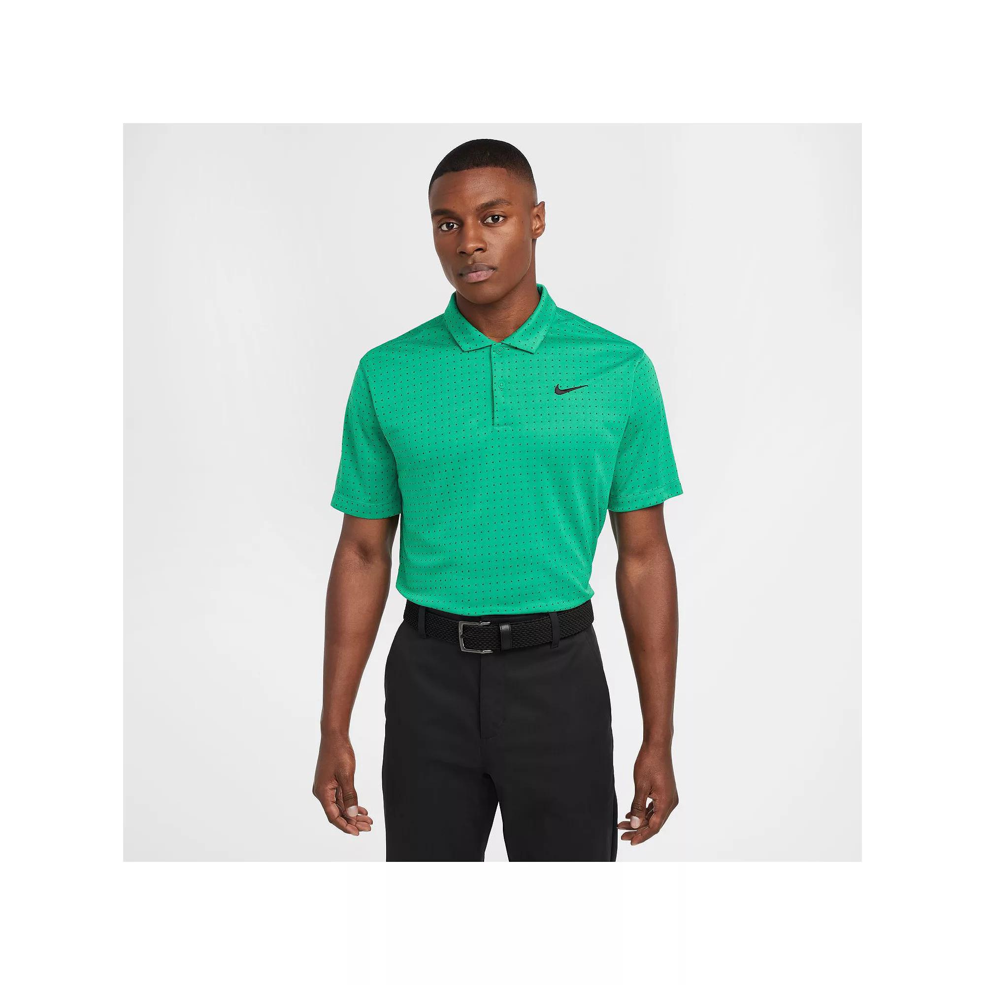 Men's Nike Printed Dri-Fit Golf Polo,  Product Image
