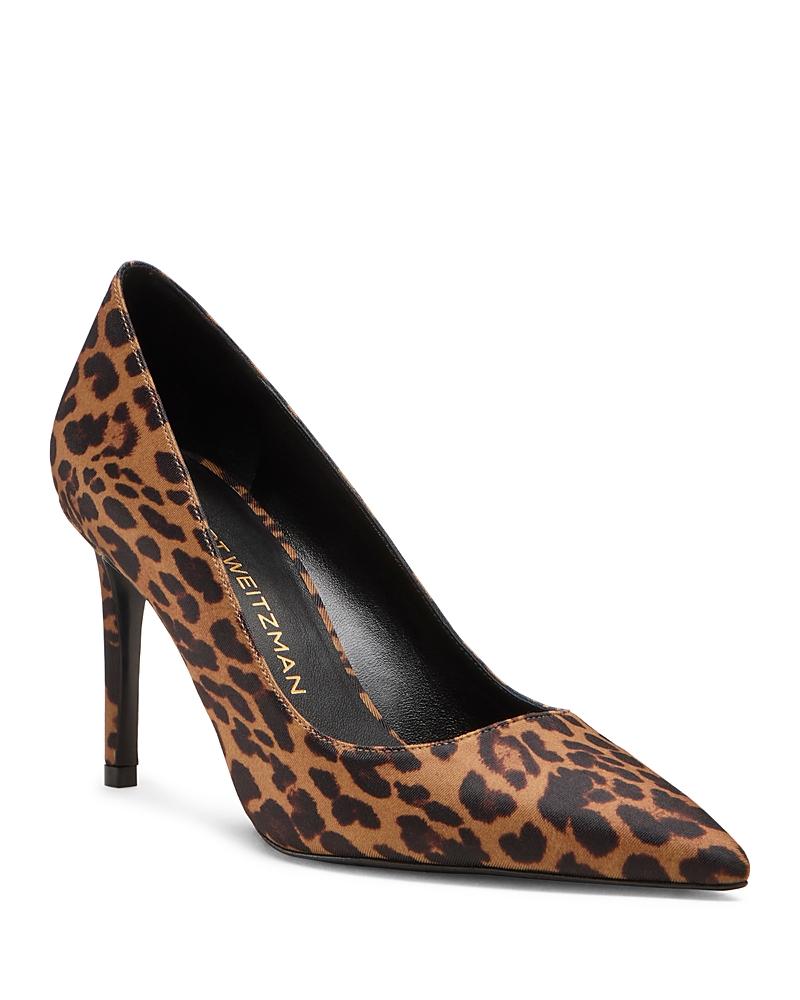 Womens Power 85MM Leopard-Printed Pumps Product Image