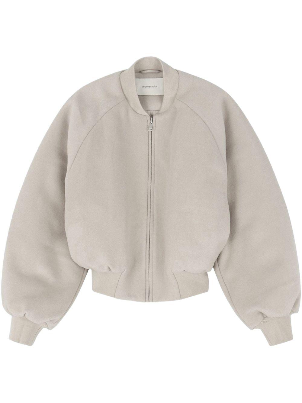 padded bomber jacket Product Image