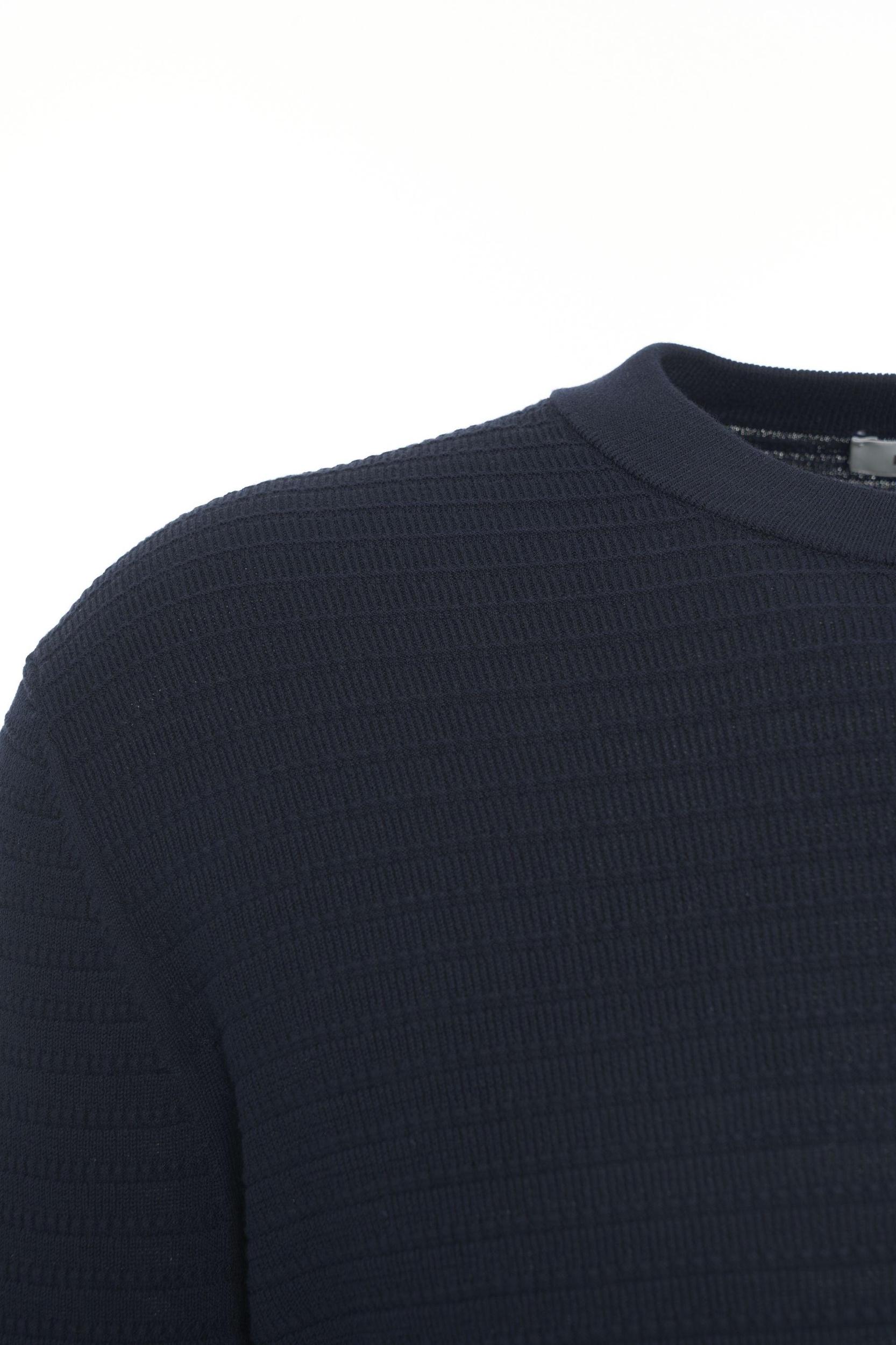 Textured knit sweater Product Image