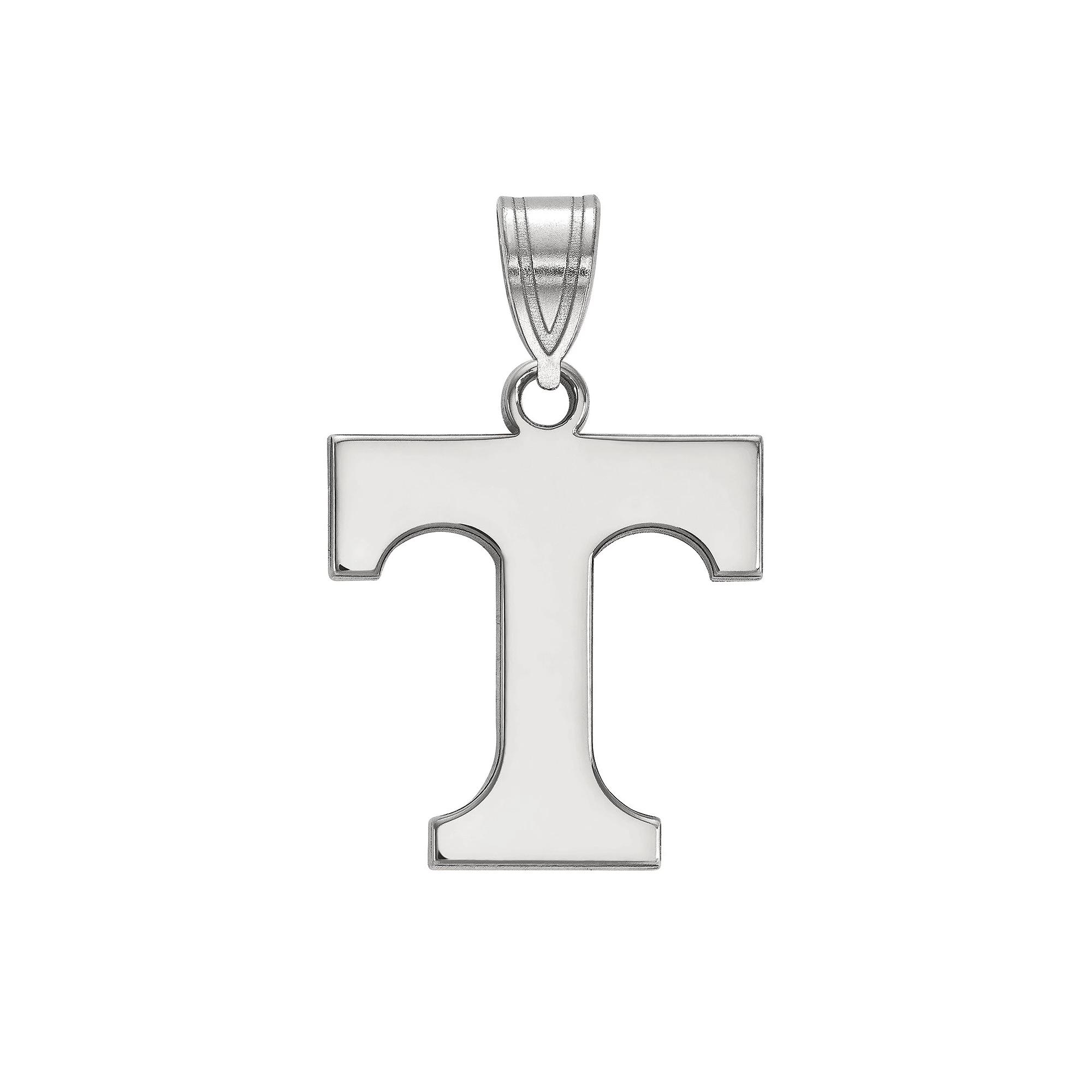 LogoArt Tennessee Volunteers 10K White Gold Medium Pendant, Women's,  Product Image
