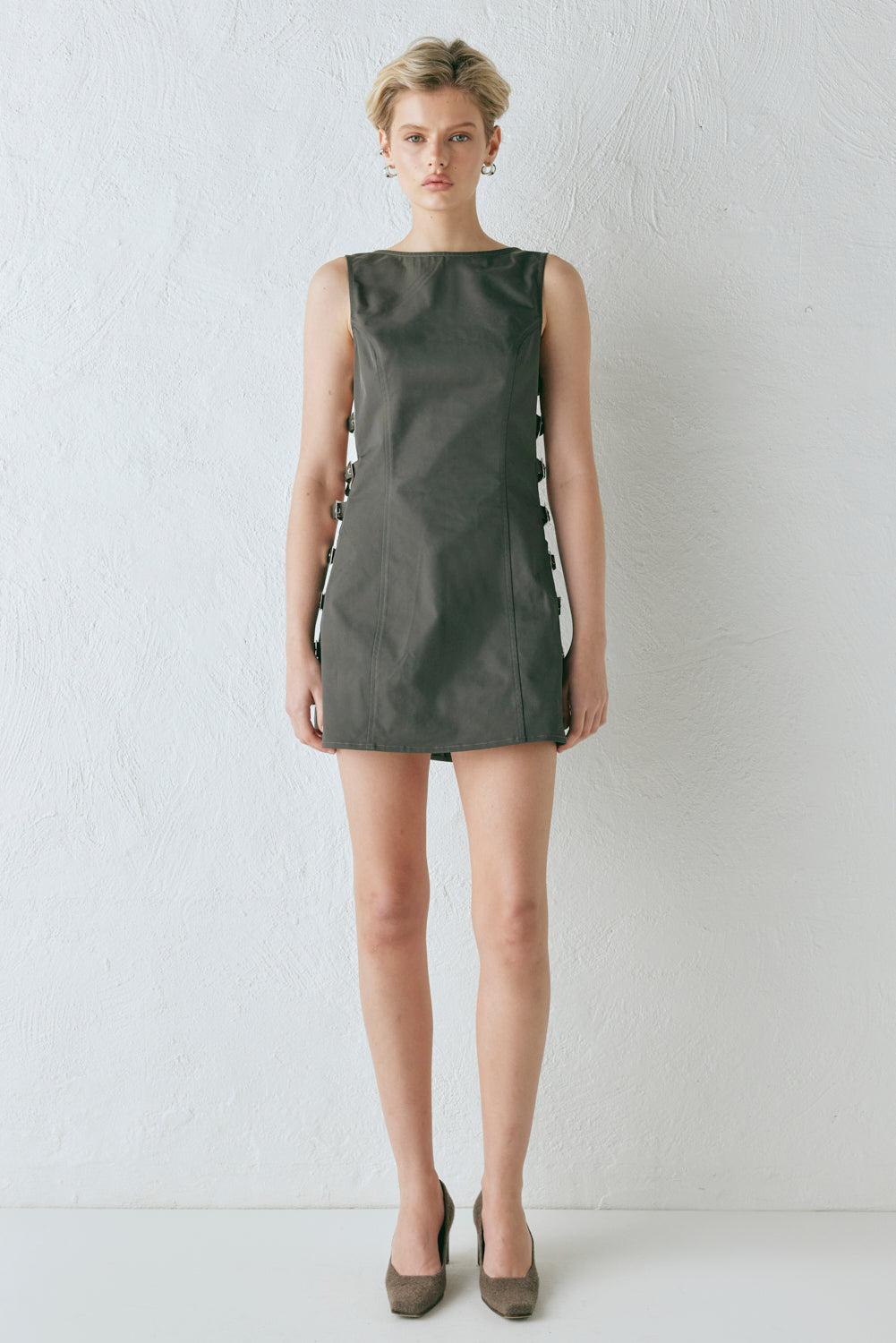 Kenni Mini Dress Slate Product Image