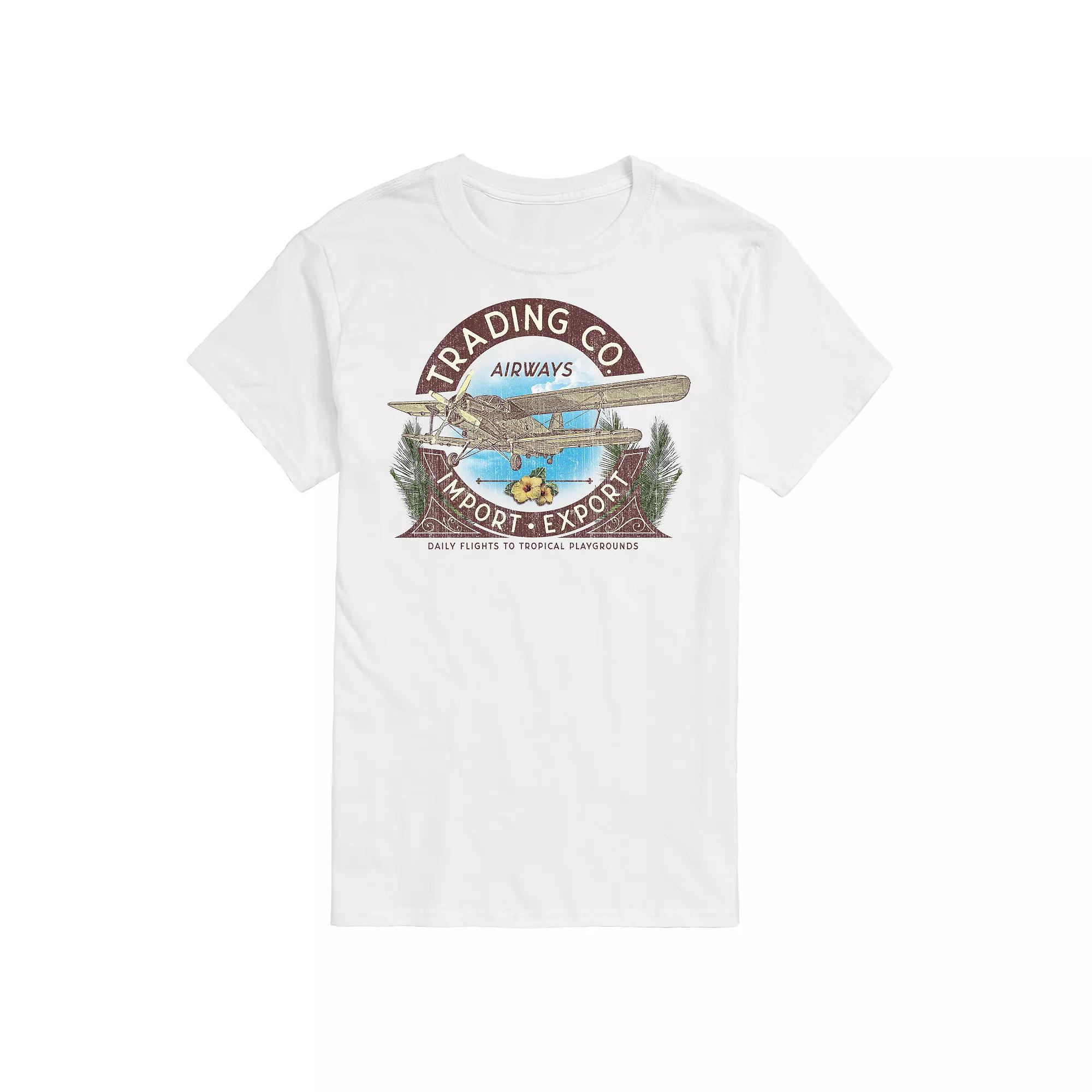 Big & Tall Trading Co Airways Tee, Men's,  Product Image