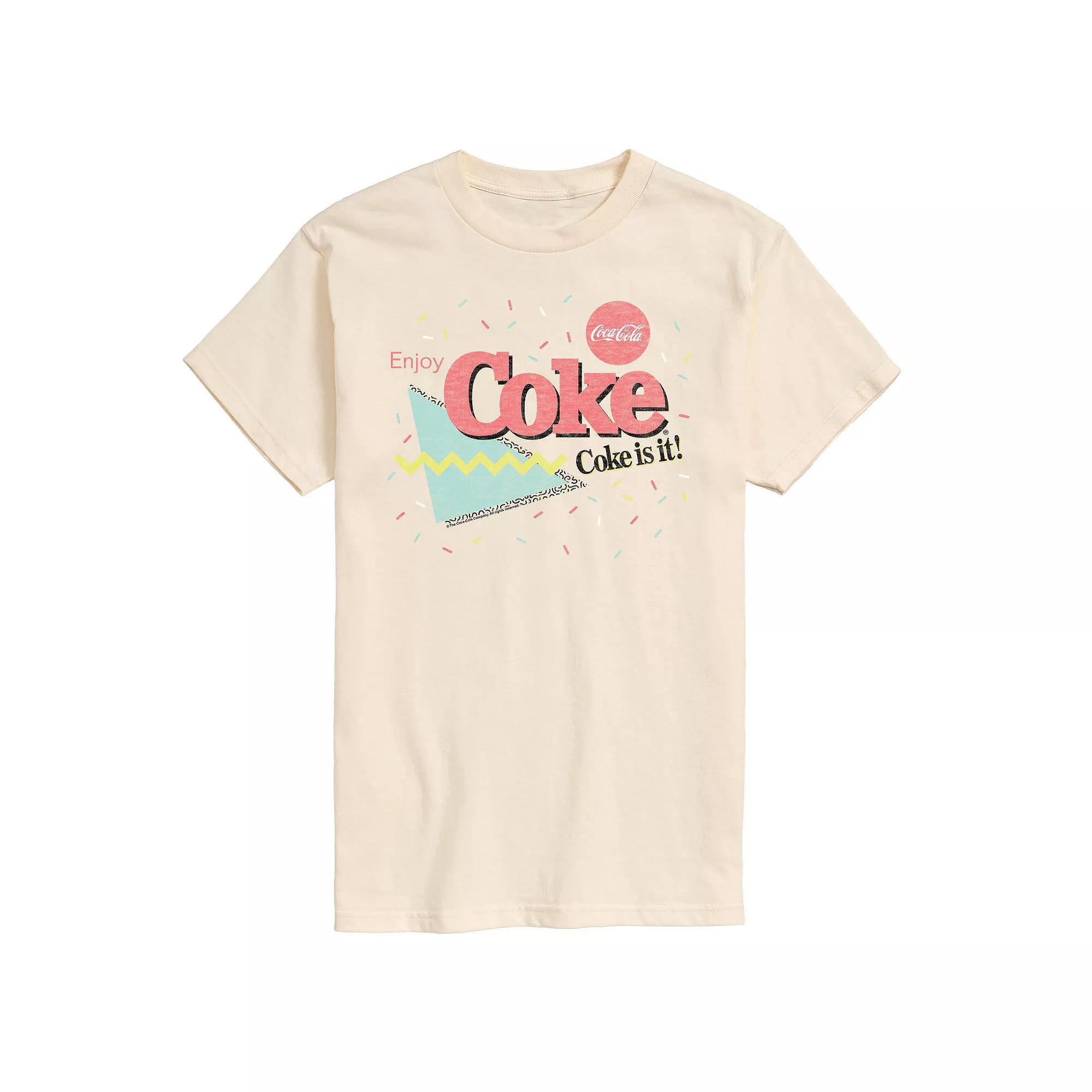 Men's CocaCola 90s Coke Is It Logo Graphic Tee,  Product Image