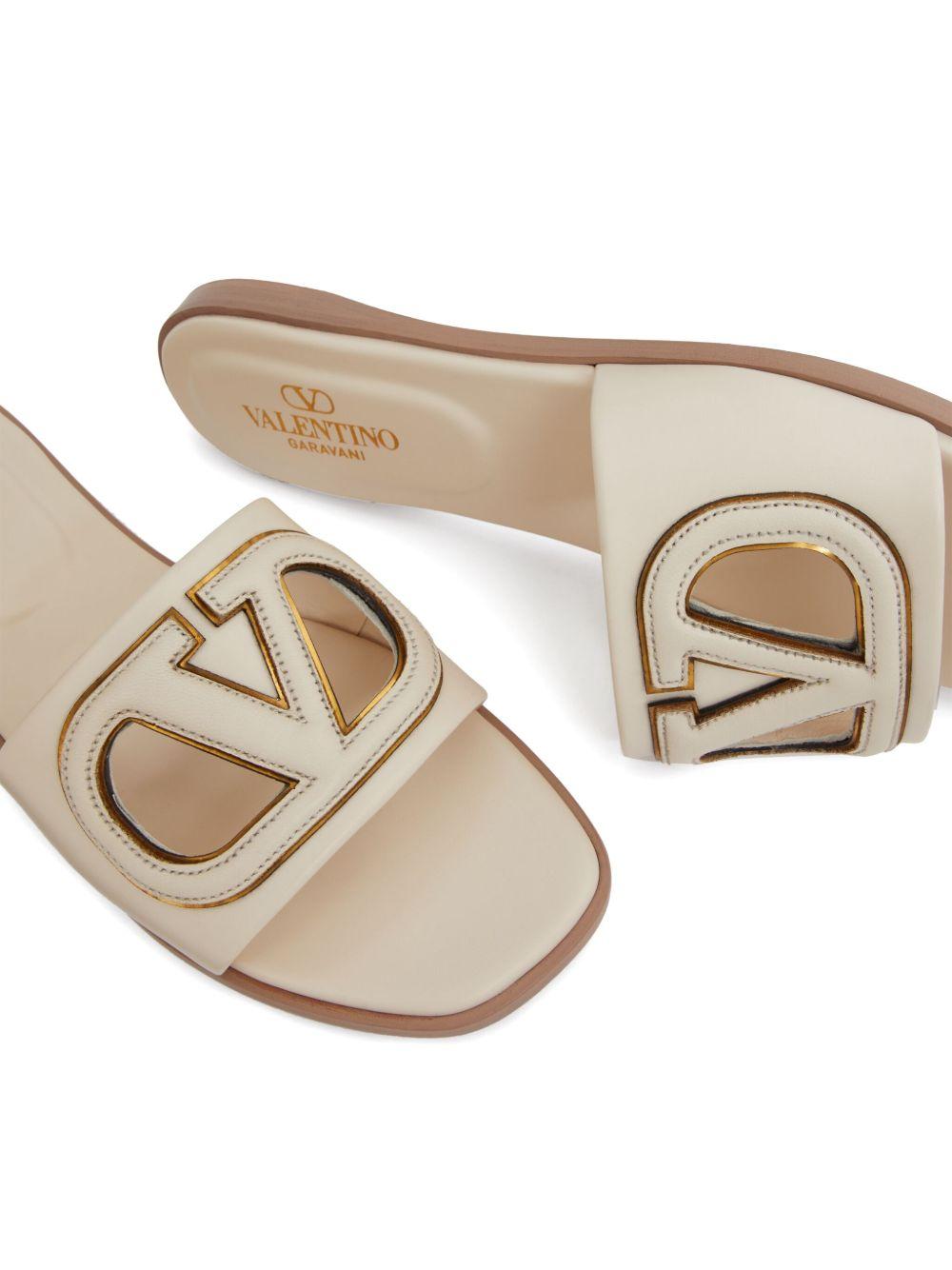 VLogo cut-out sandals Product Image