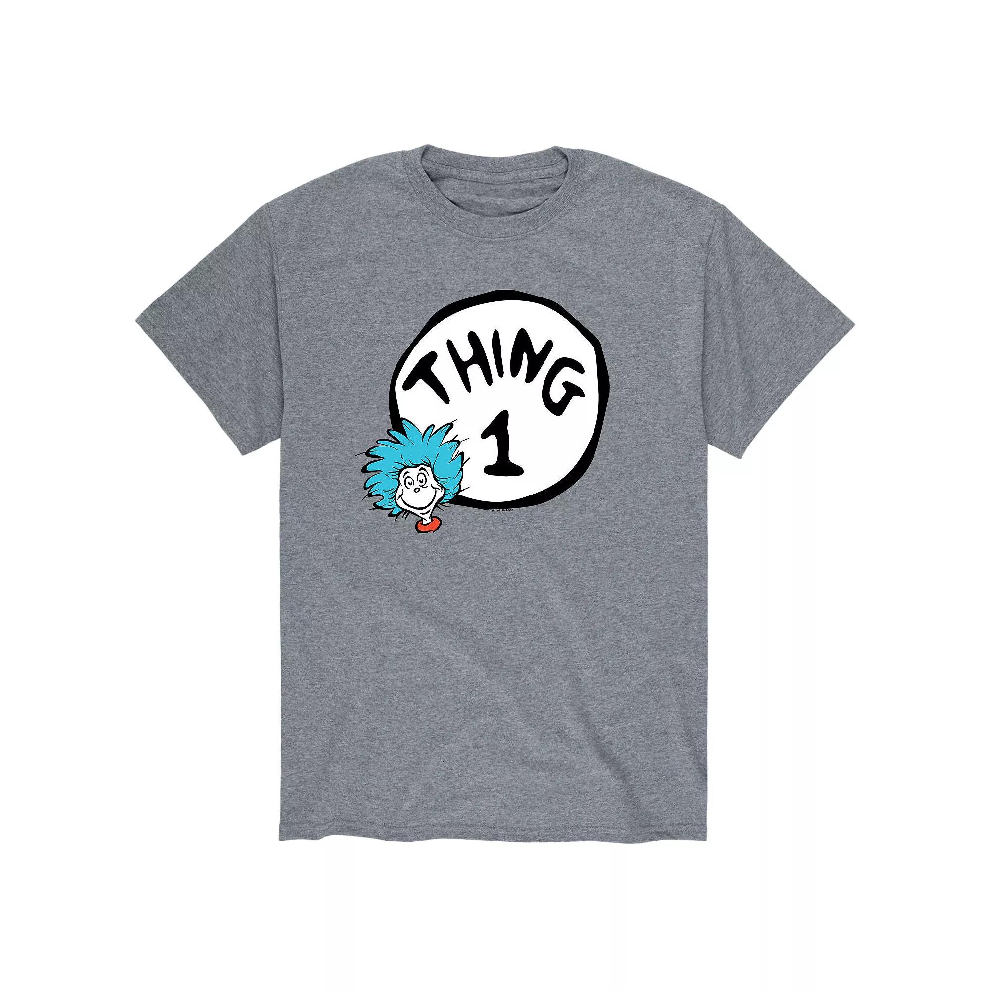 Big & Tall Dr Seuss Thing One Tee, Men's,  Product Image