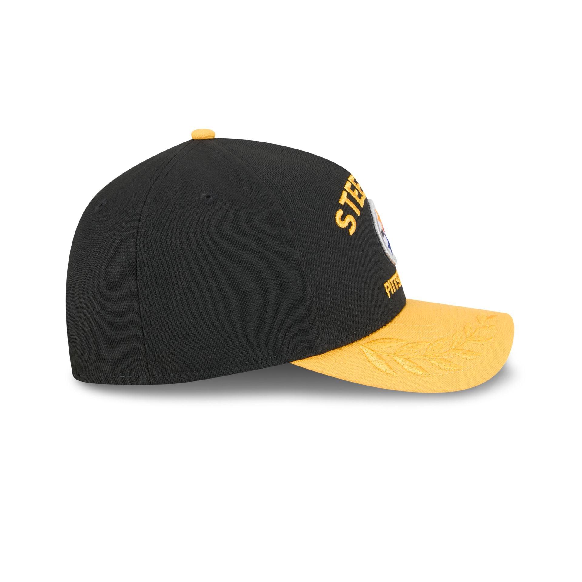 Pittsburgh Steelers 2025 Draft 9FORTY M-Crown A-Frame Snapback Hat Male Product Image