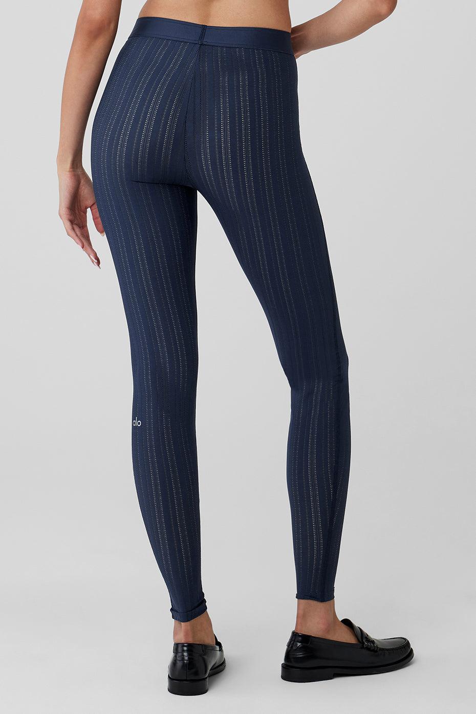 ALO | High-Waist Euphoria Legging Blue Product Image