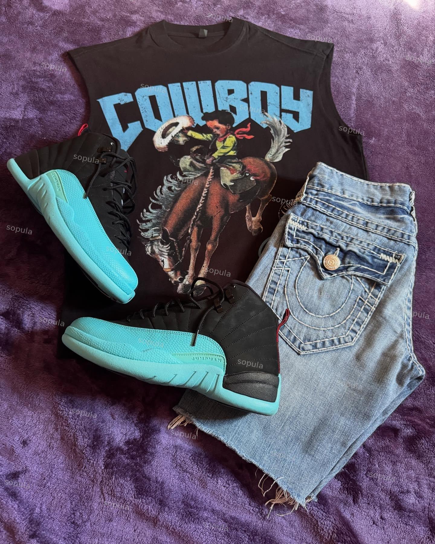 Cowboy Rodeo Dreams Print Tank Top Product Image