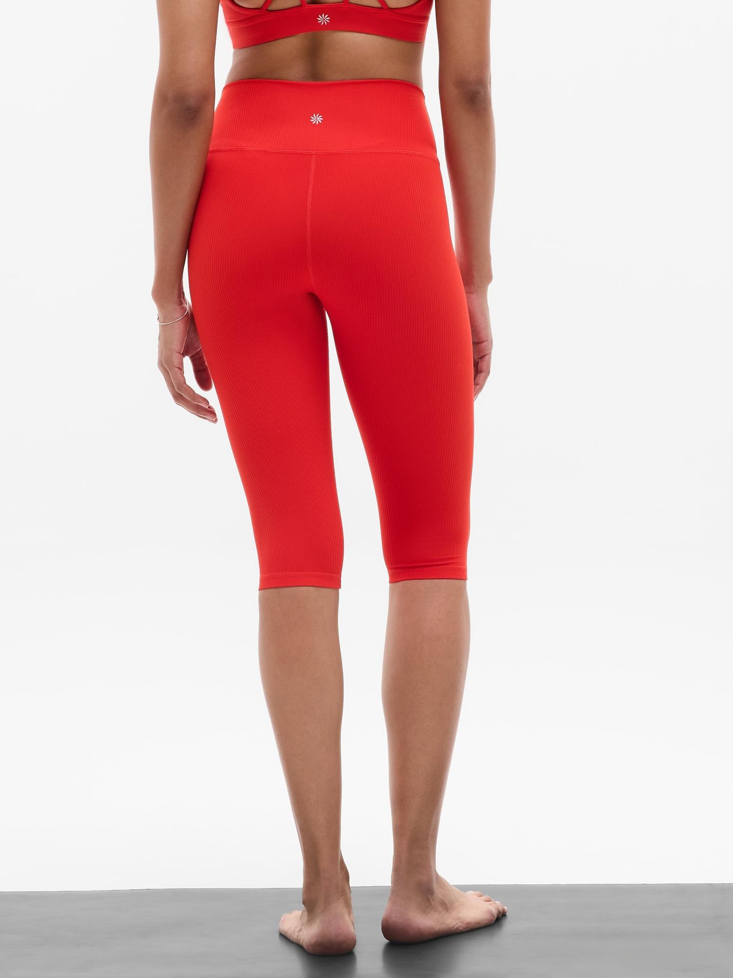Transcend High Rise Rib Crop Legging Product Image