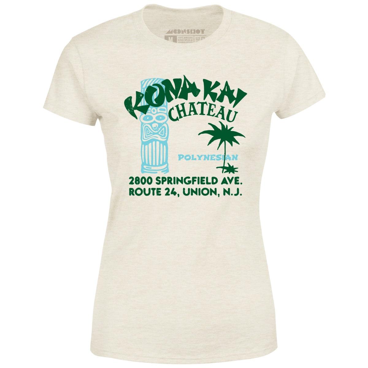 Kona Kai Chateau - Union, NJ - Vintage Tiki Bar - Women's T-Shirt Female Product Image