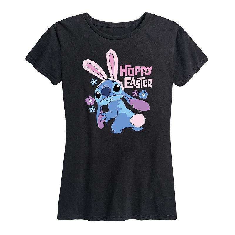 Disney's Lilo & Stitch Women's Hoppy Easter Graphic Tee,  Product Image