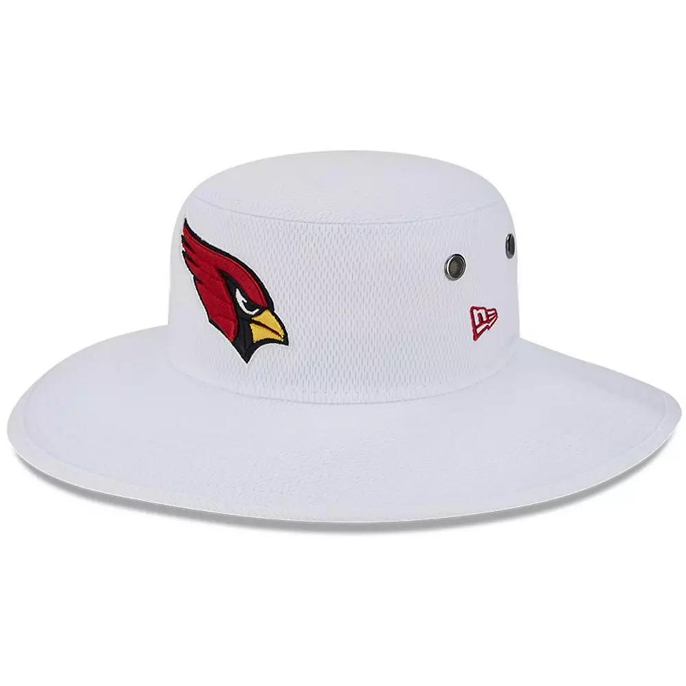 Men's New Era White Arizona Cardinals 2023 NFL Training Camp Panama Bucket Hat Product Image