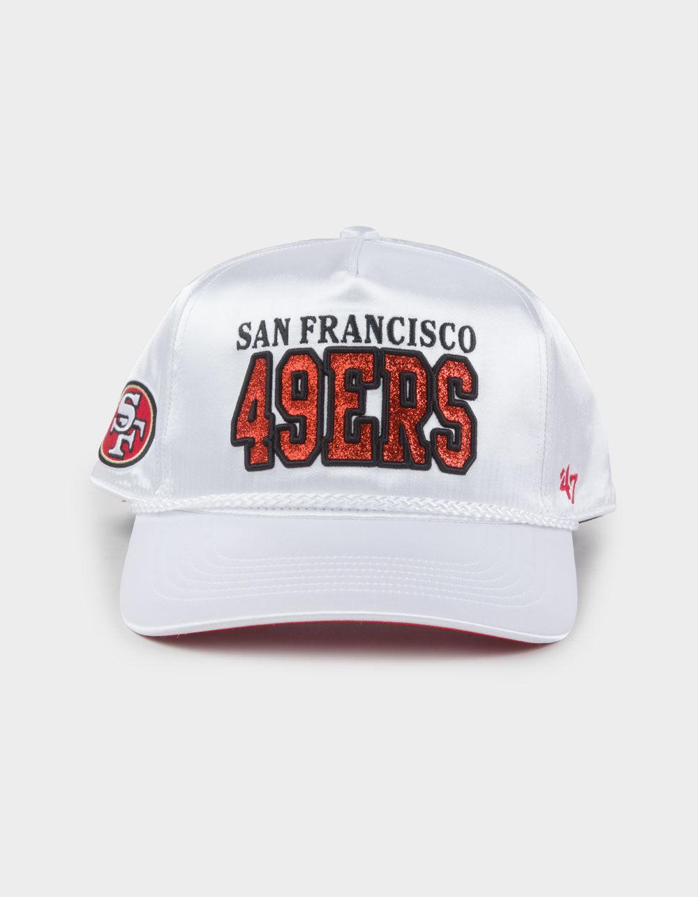 47 BRAND San Francisco 49ers Outspoken '47 Hitch Womens Snapback Hat - WHITE Product Image