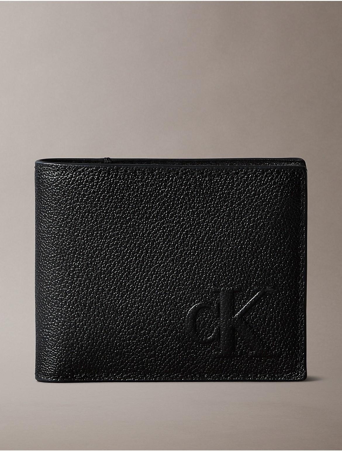 Calvin Klein Mens Sculpted Impression Bifold Wallet Product Image