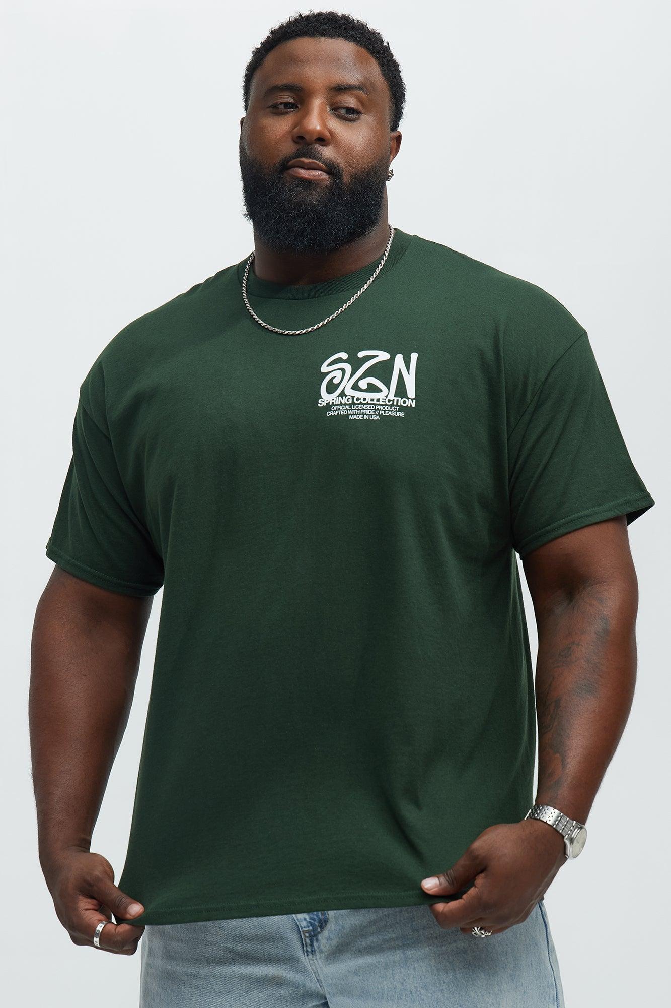 SZN Spring Short Sleeve Tee - Green Product Image