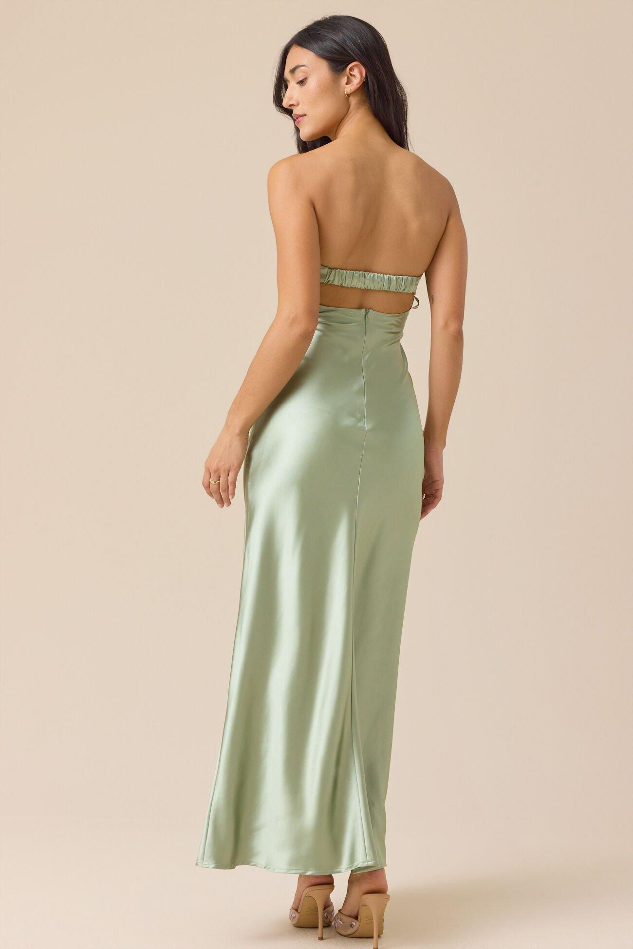 Paityn Strapless Maxi Dress Product Image