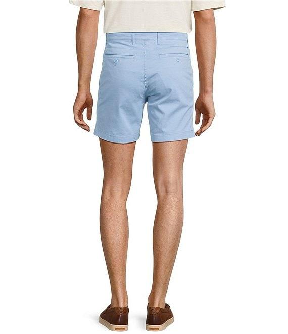 Roundtree & Yorke Casual Straight Fit Flat Front Tech Pocket Printed 7#double; Inseam Shorts Product Image