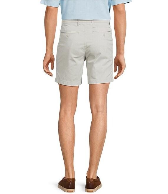 Roundtree & Yorke Casual Straight Fit Flat Front Tech Pocket Printed 7#double; Inseam Shorts Product Image