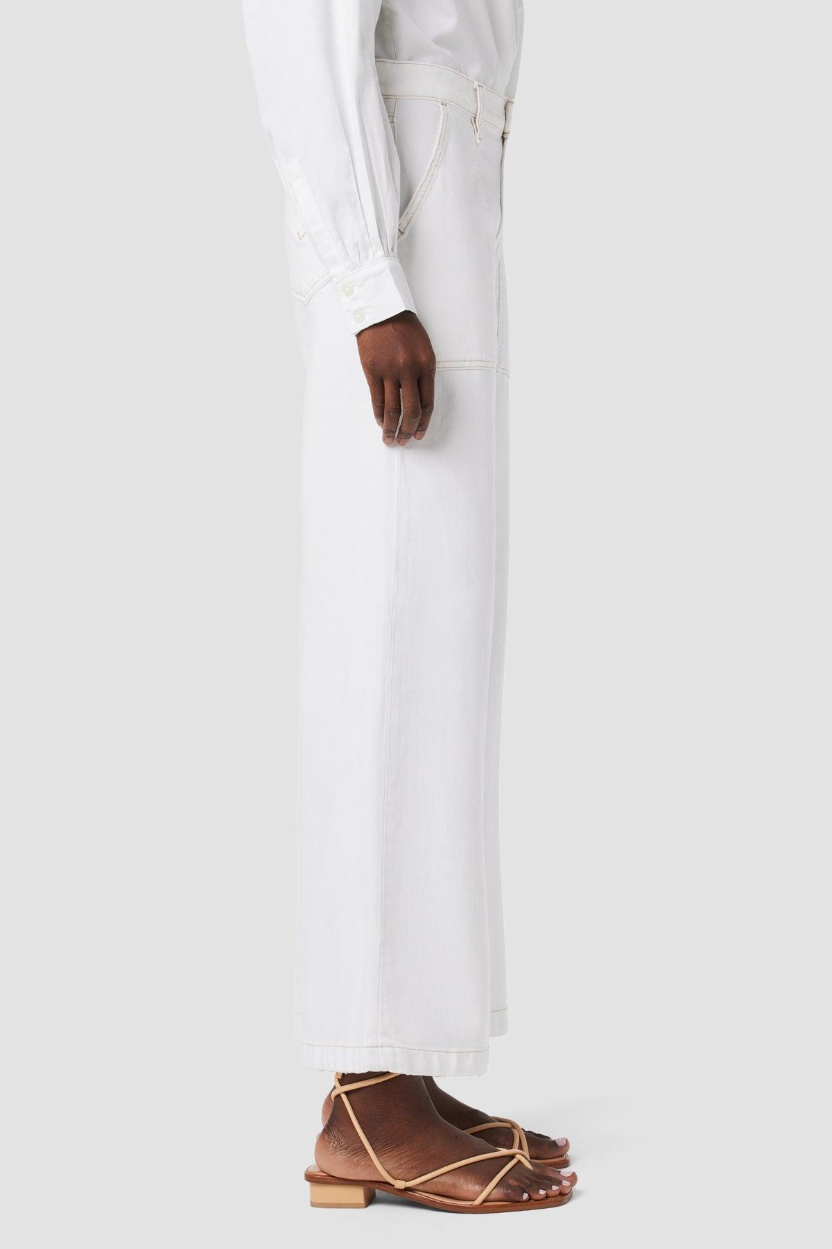 Jodie Loose Fit Wide Leg Crop Jean Female Product Image