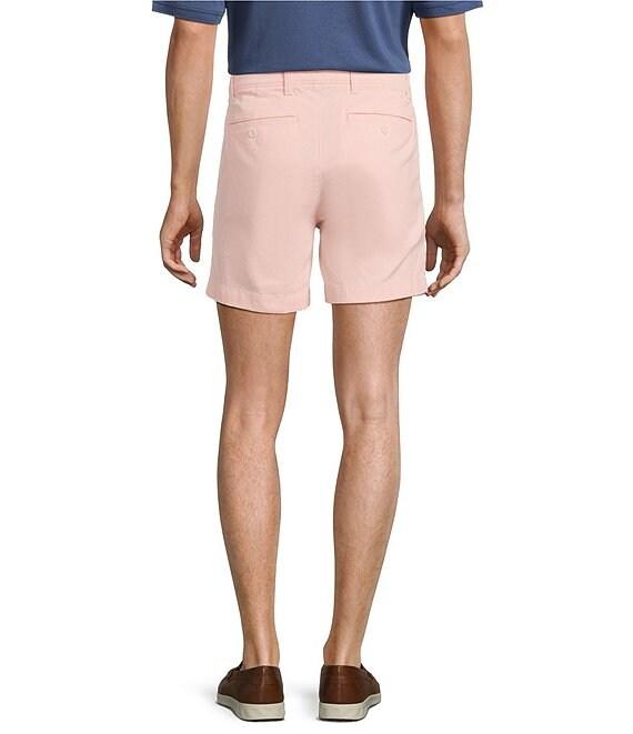 Roundtree & Yorke The Cloud Short 5#double; Straight Fit Flat Front Stretch Washed Chino Shorts Product Image
