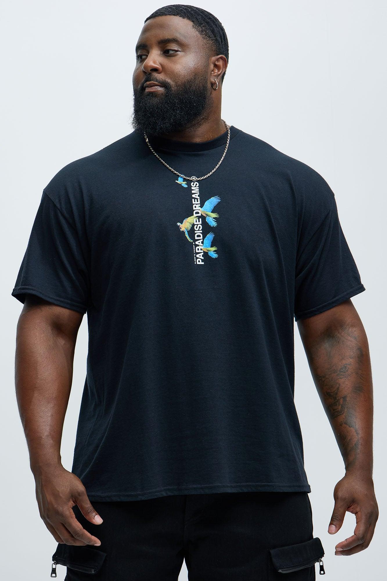 Paradise Dreams Forever Short Sleeve Tee - Black Product Image