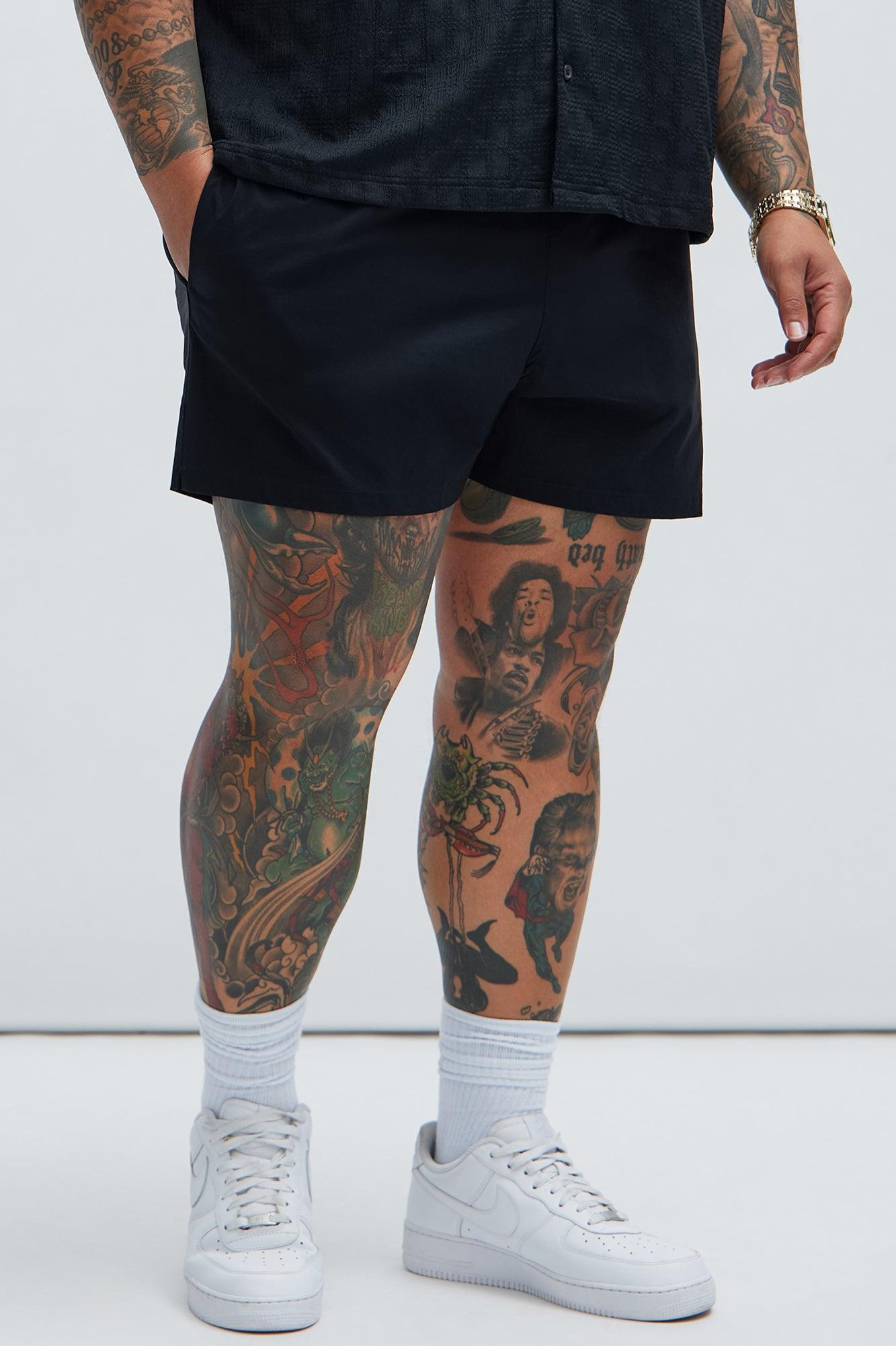 Montez Stretch Swim Trunk Short - Black Product Image