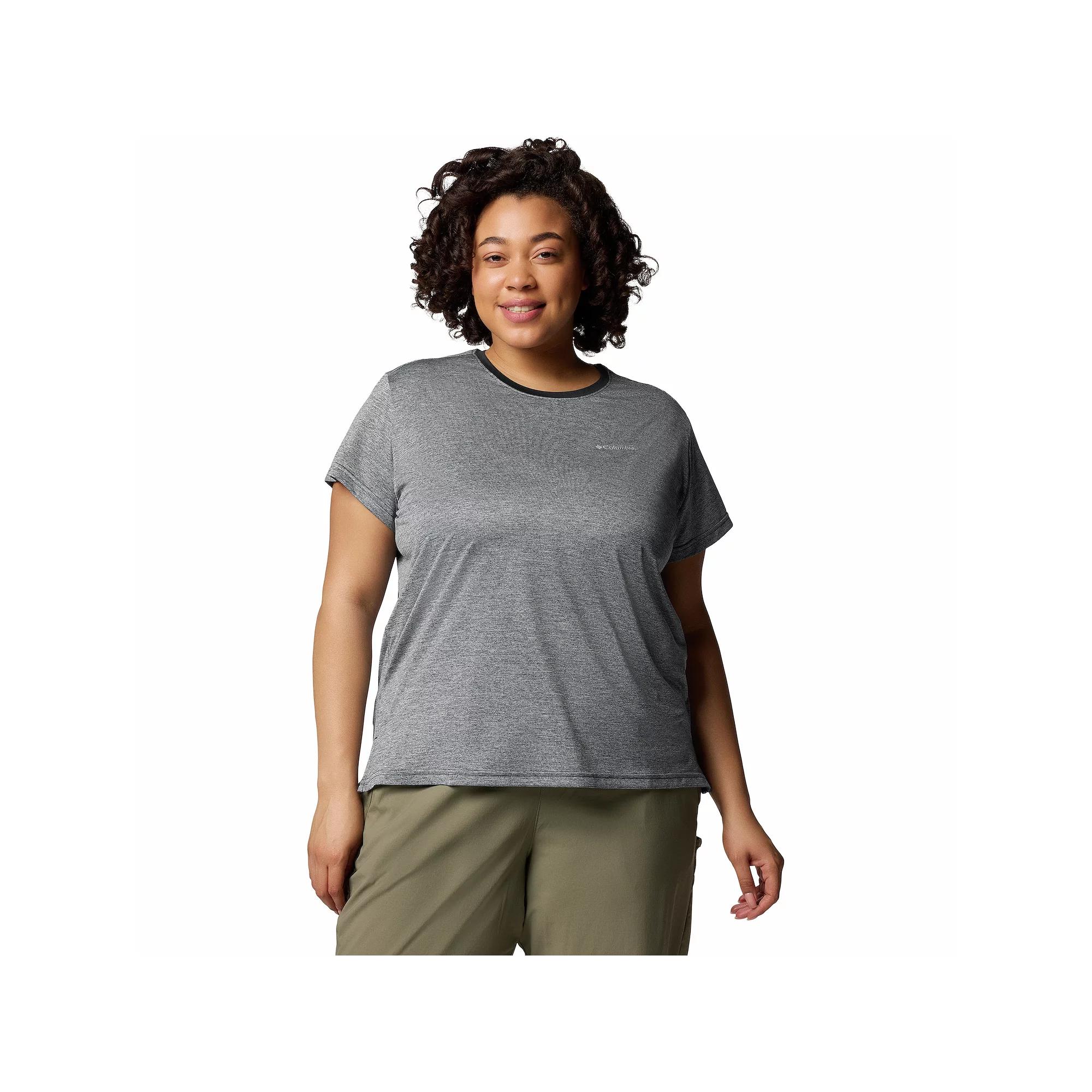 Plus Size Columbia Bluevista Hill Short Sleeve Crewneck T-Shirt, Women's, Size: 1XL Product Image