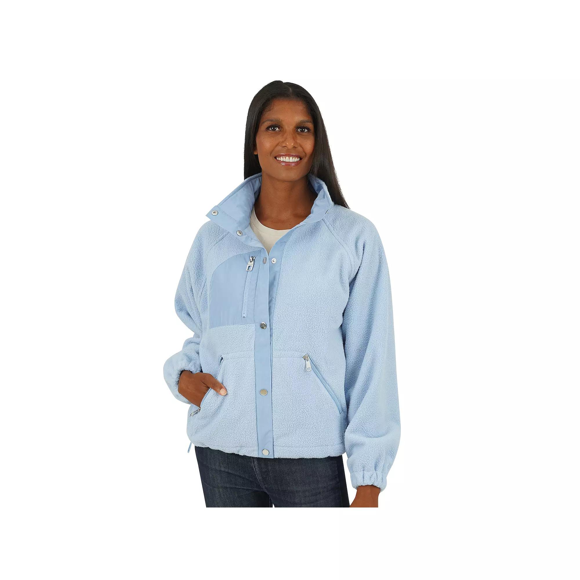 Women's Fleet Street Fleece Jacket with Snap Closure,  Product Image