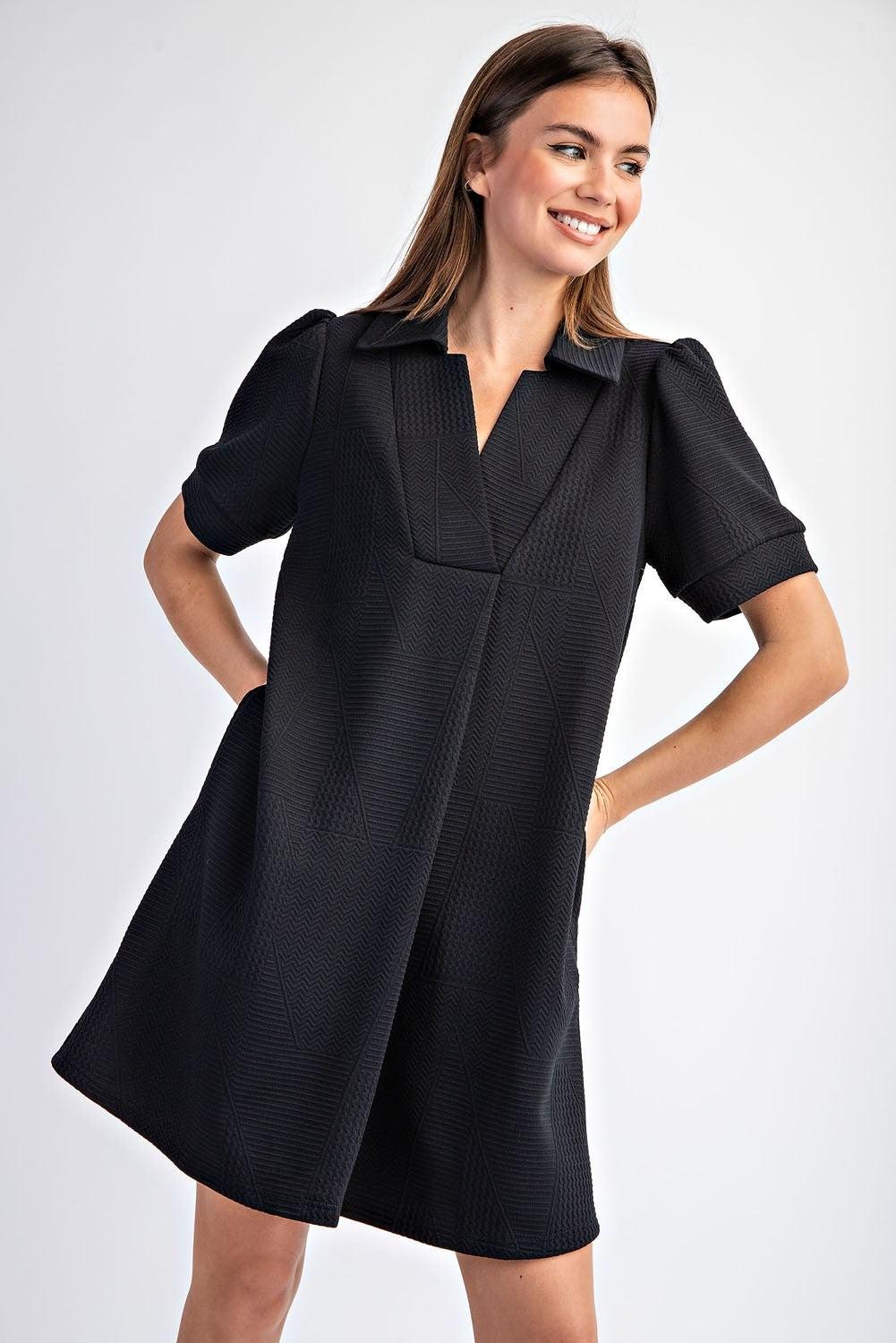 Textured Trend dress Product Image