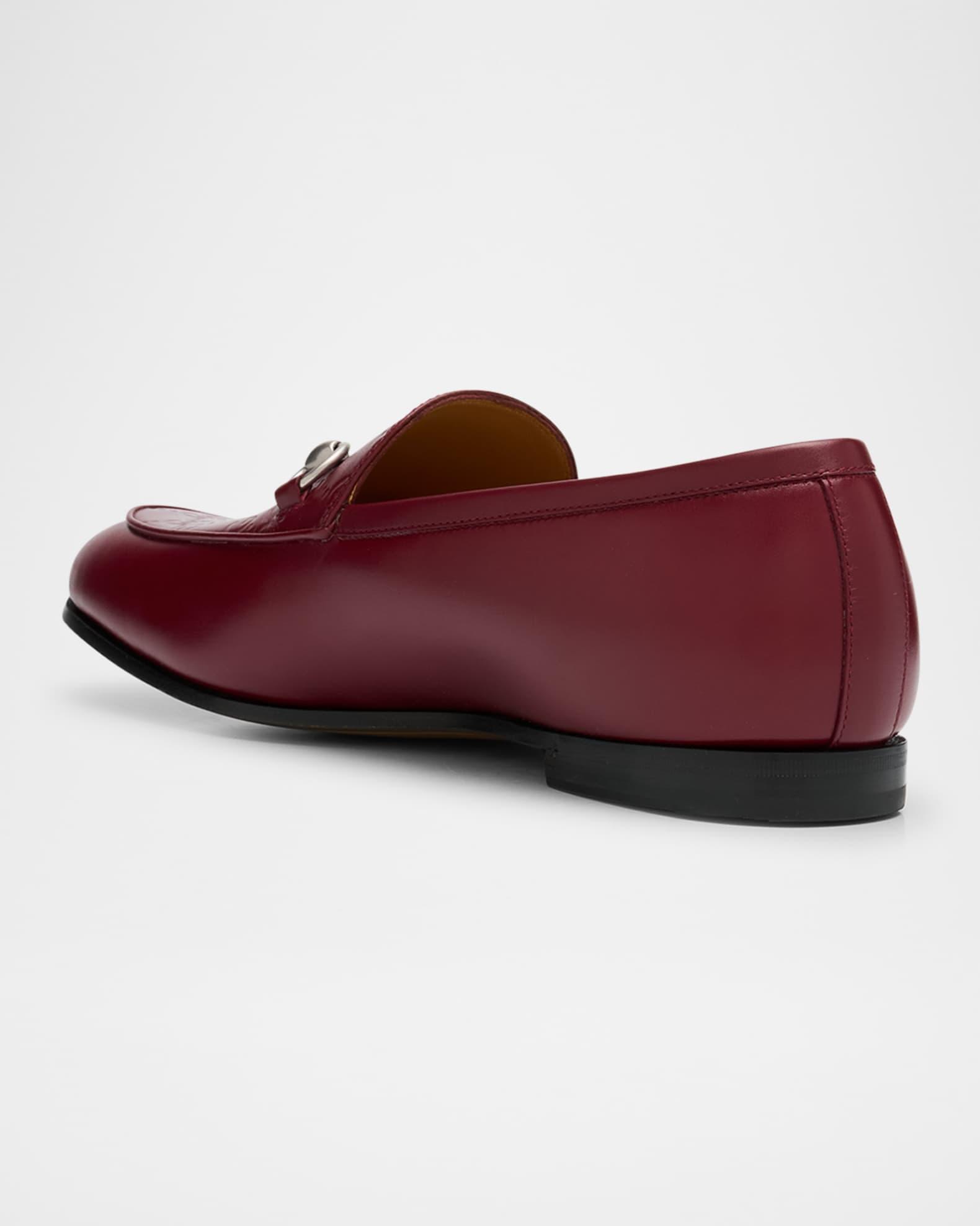 Men's Jordy GG Leather Bit Loafers Product Image