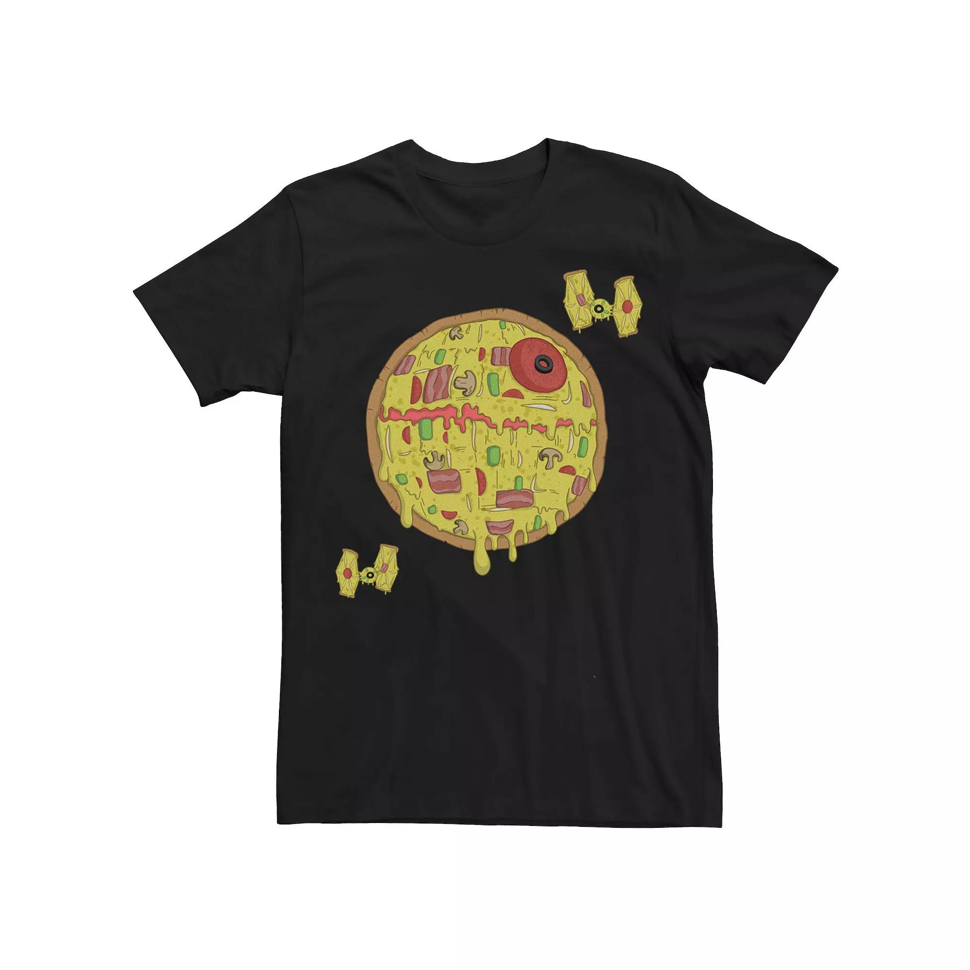 Men's Star Wars Death Star Pizza Tee,  Product Image