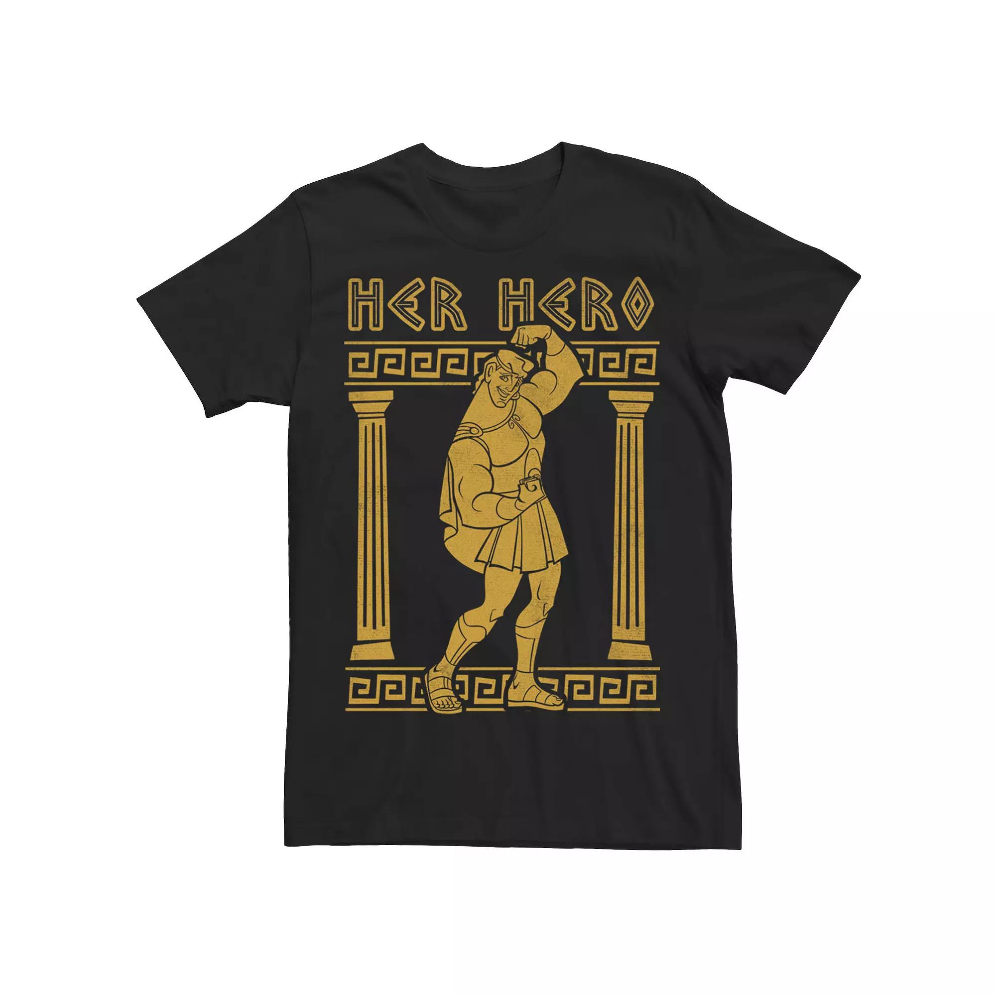 Big & Tall Disney Hercules Valentine's Day Hercules Her Hero Tee, Men's,  Product Image