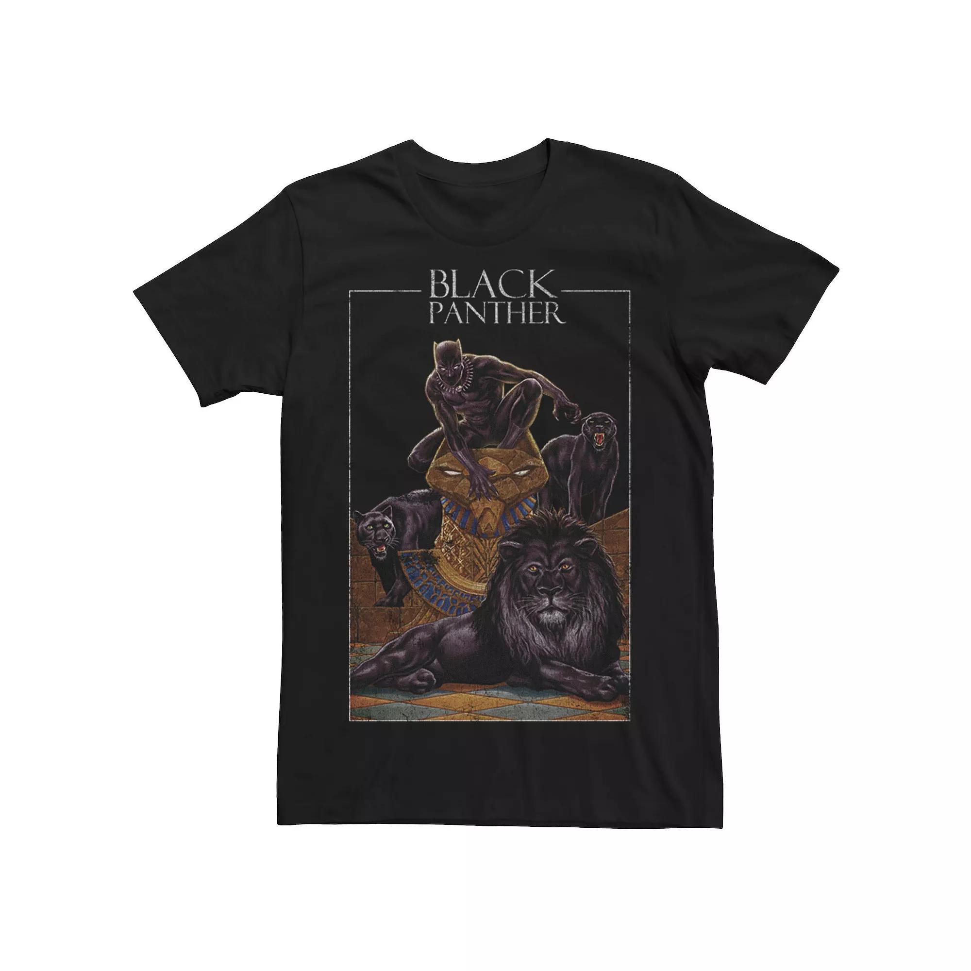 Men's Marvel Black Panther Poster Tee,  Product Image