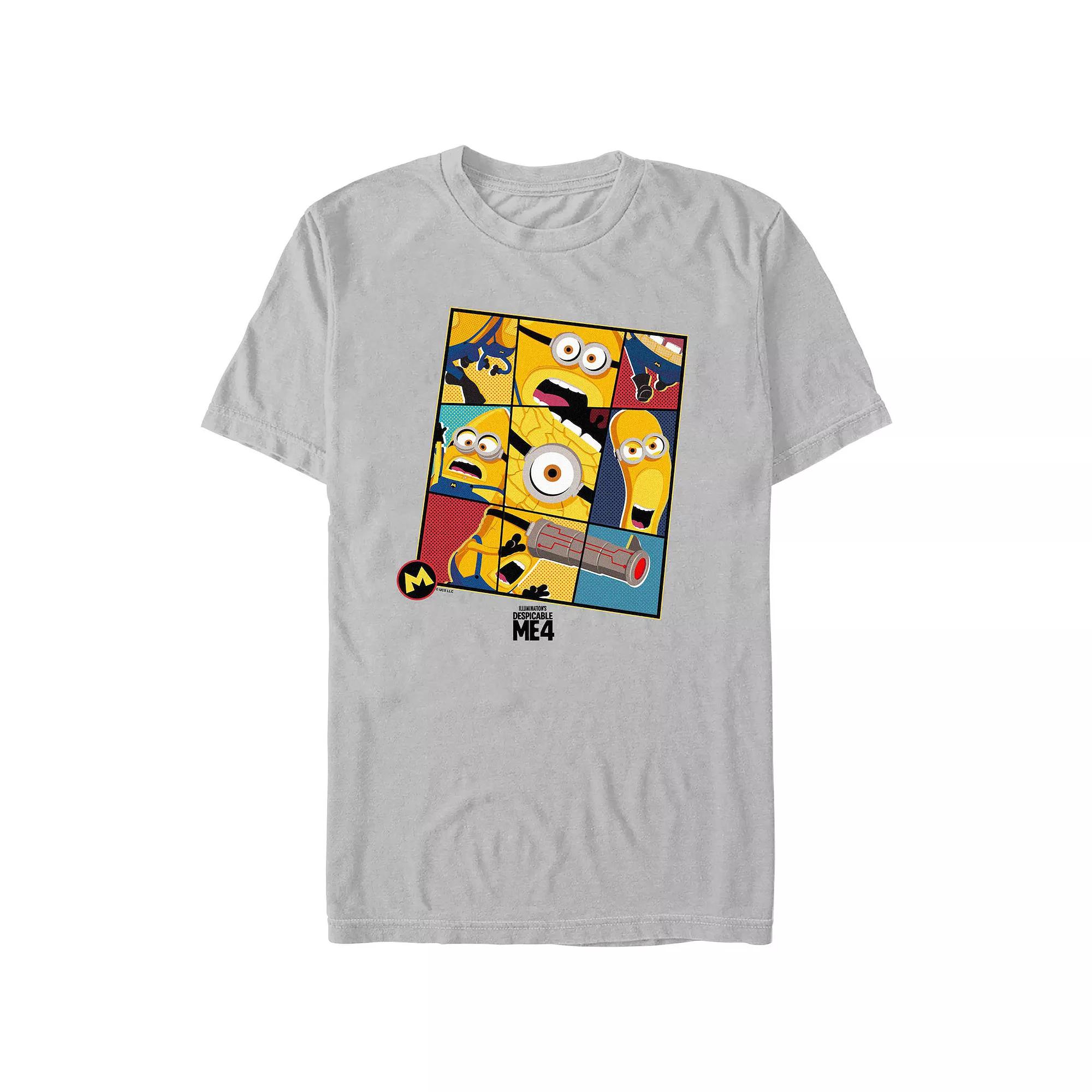 Men's Despicable Me 4 Minions Closeups Graphic Tee,  Product Image