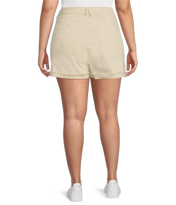 Good American Plus Size Good 90s Mid Rise Shorts Product Image